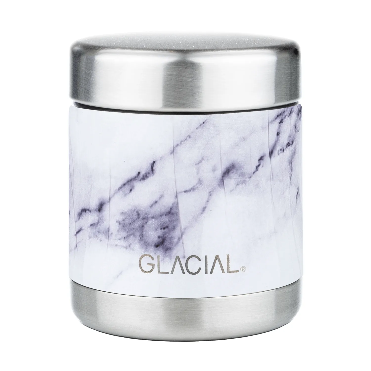 글레이셜 보온 도시락통 450 ml, White marble Glacial | 글래이셔