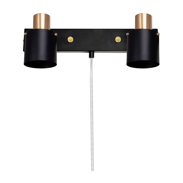 클라크 2 벽 조명 - Black-brushed brass - Globen Lighting | 글로벤라이팅