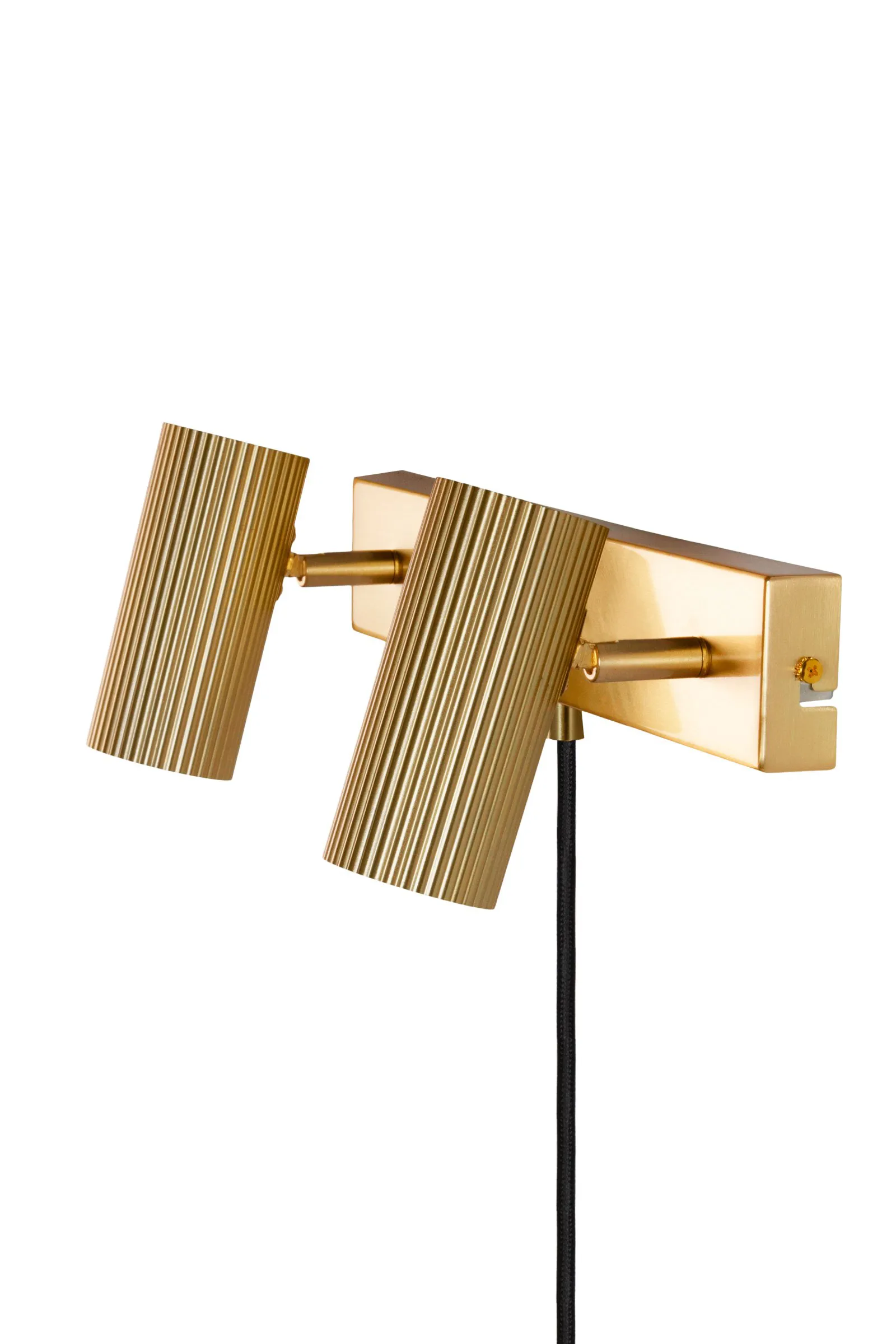 허블 2 벽 조명, Brushed brass Globen Lighting | 글로벤라이팅