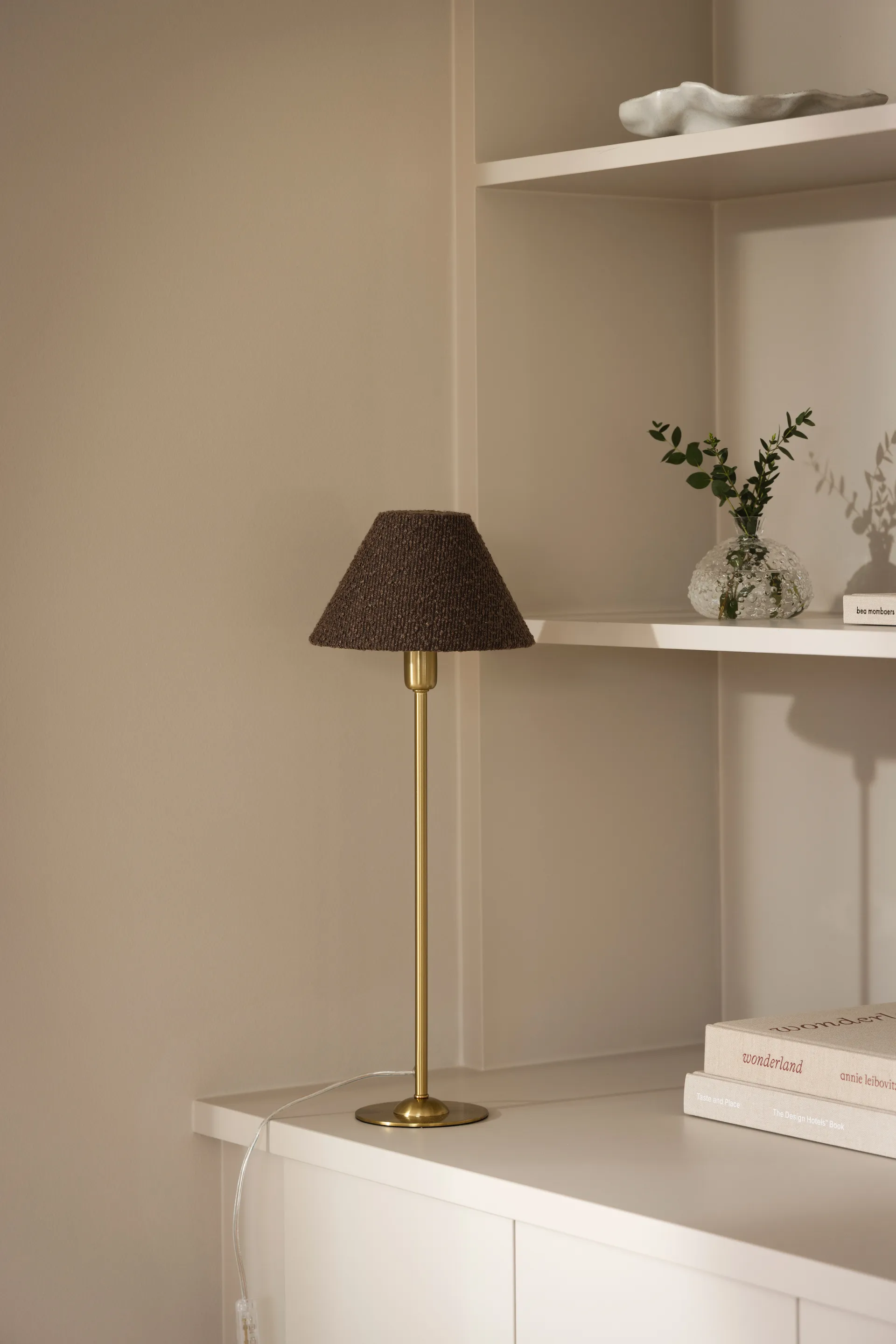 아이리스 20 램프쉐이드, Bouclé mocha Globen Lighting | 글로벤라이팅