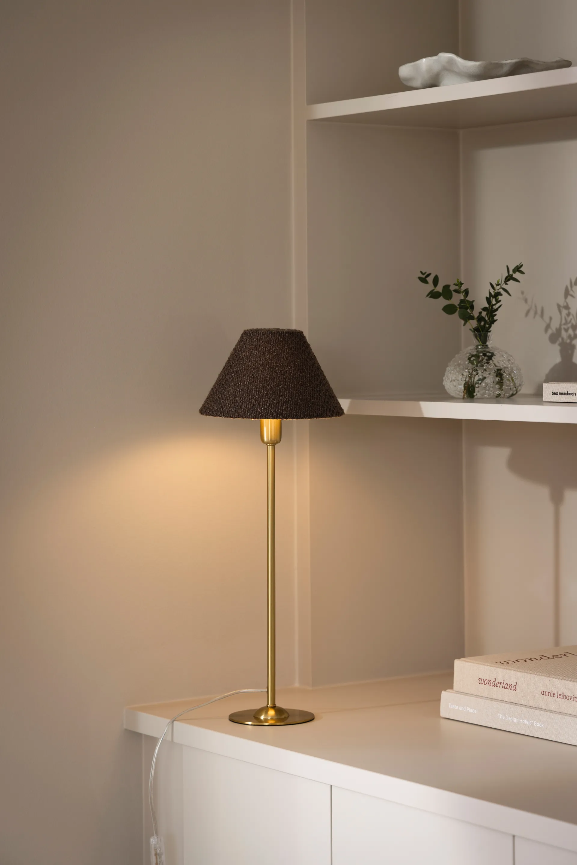 아이리스 20 램프쉐이드, Bouclé mocha Globen Lighting | 글로벤라이팅