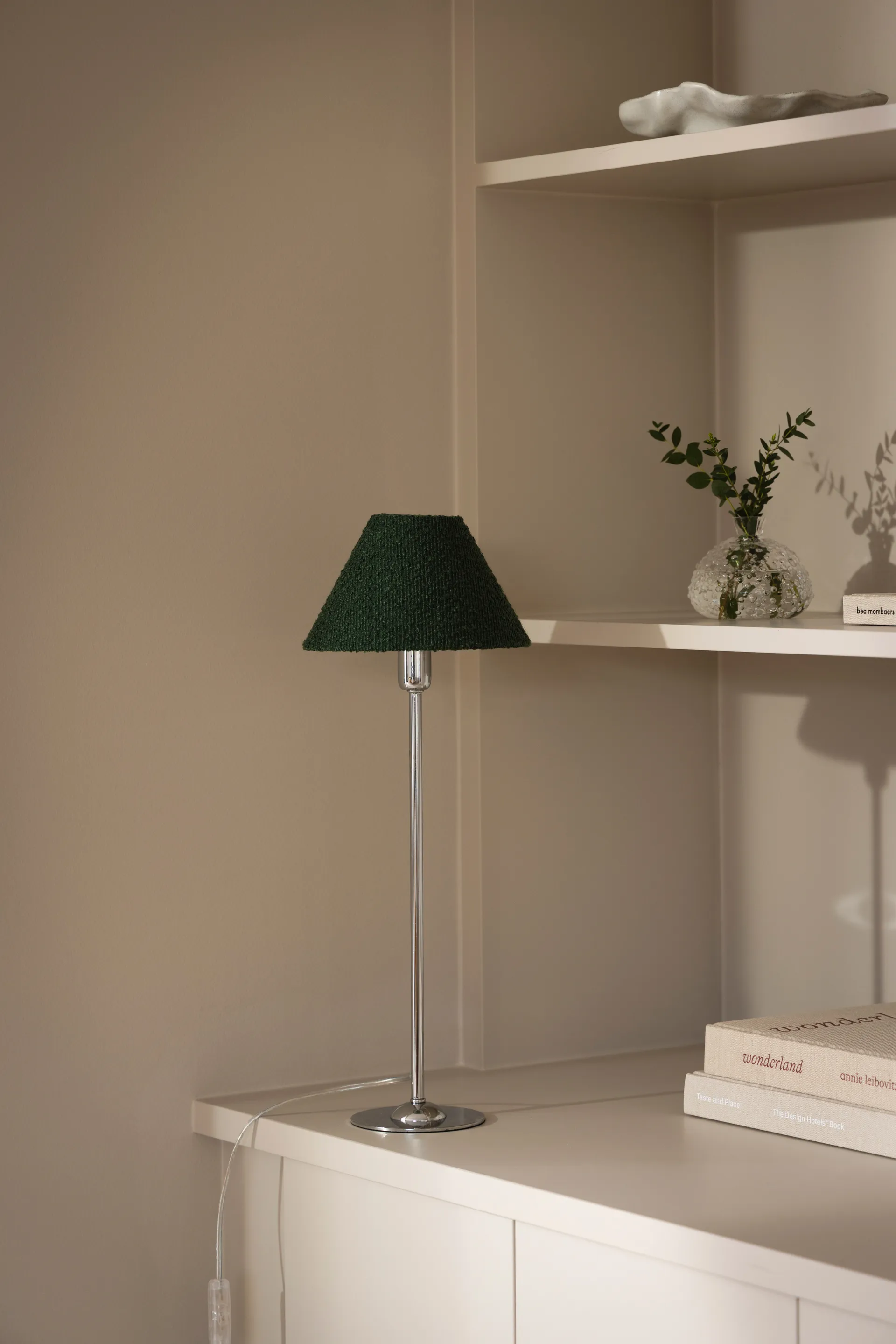 아이리스 20 램프쉐이드, Bouclé moss green Globen Lighting | 글로벤라이팅