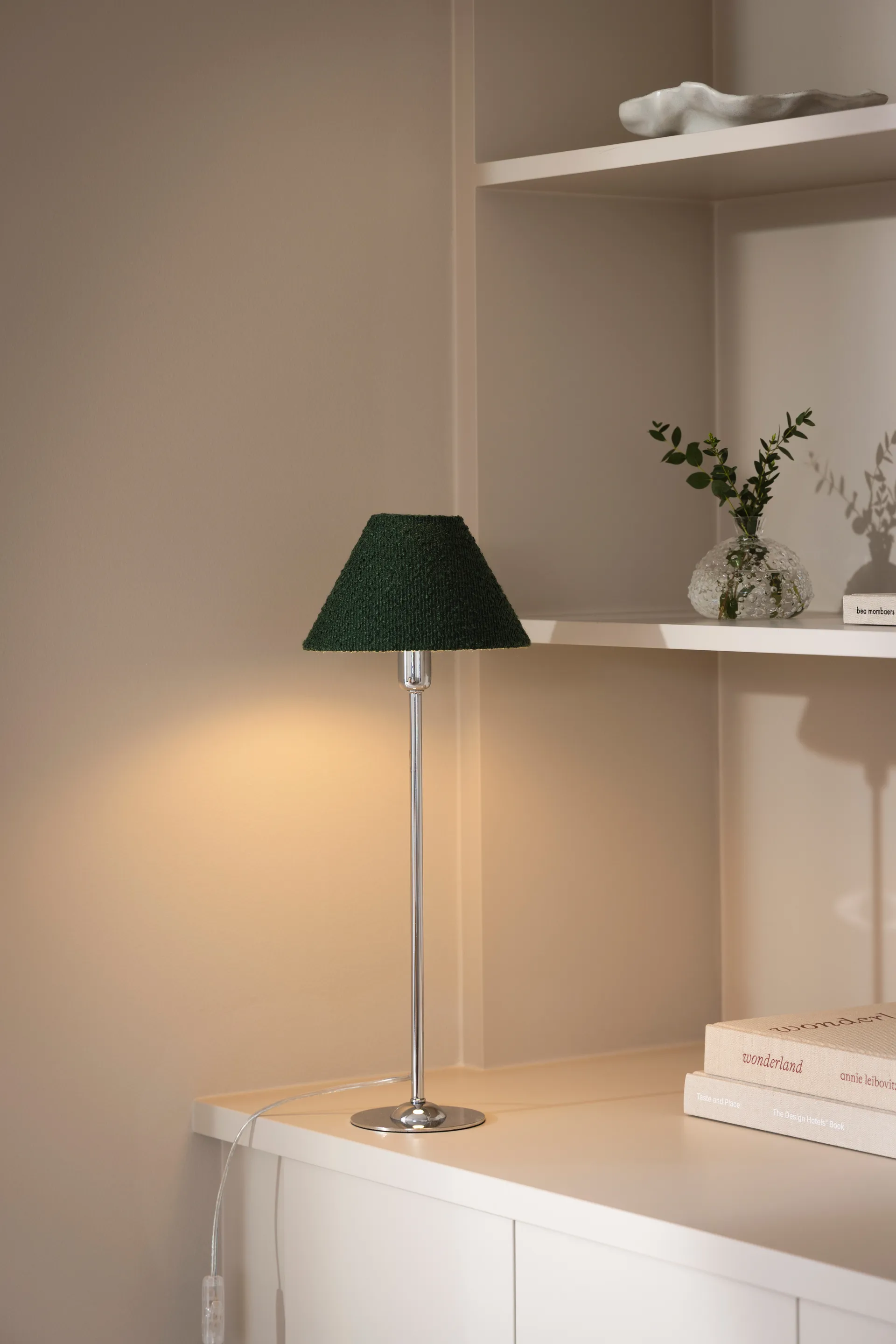 아이리스 20 램프쉐이드, Bouclé moss green Globen Lighting | 글로벤라이팅