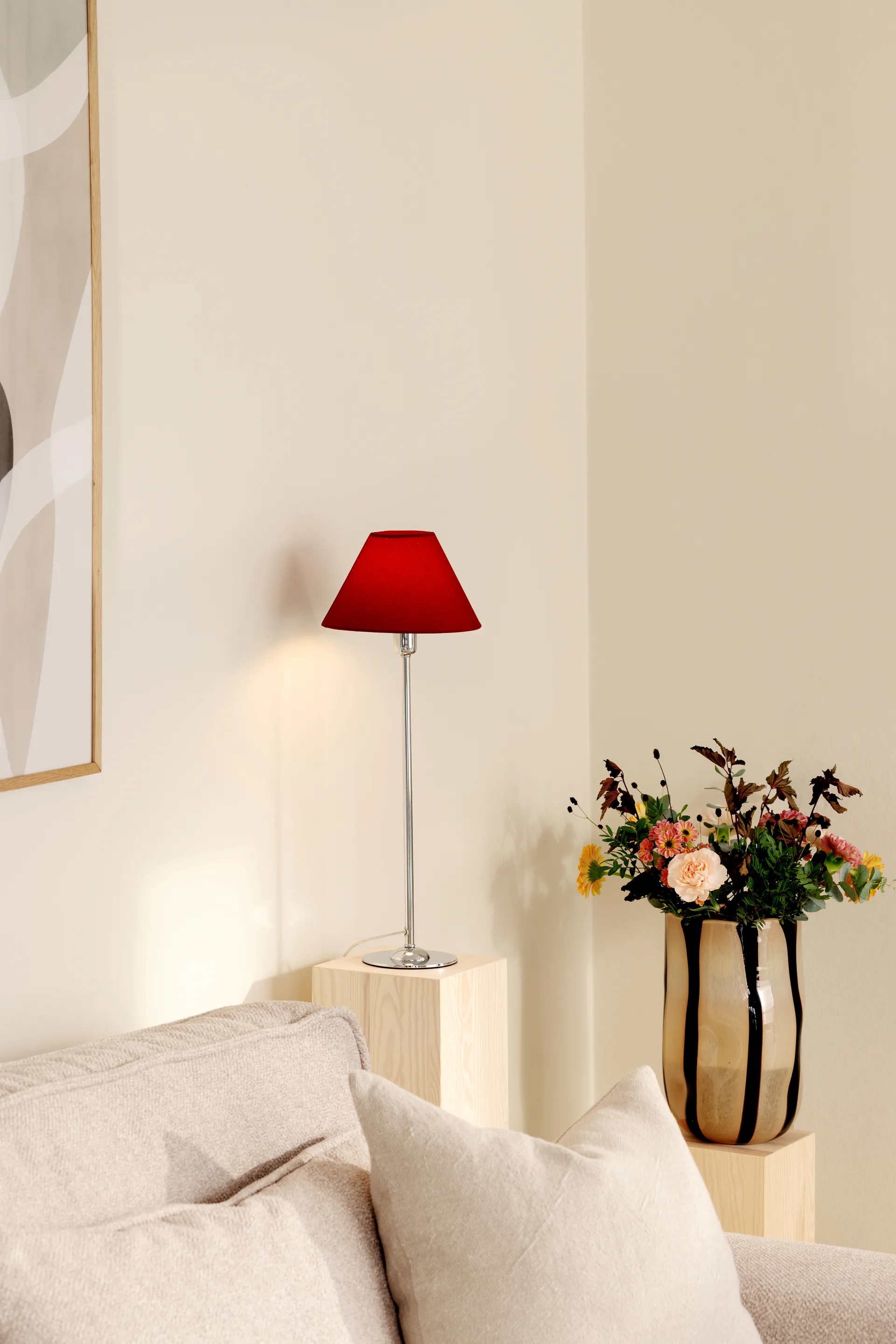 아이리스 20 램프쉐이드, Burgundy Globen Lighting | 글로벤라이팅