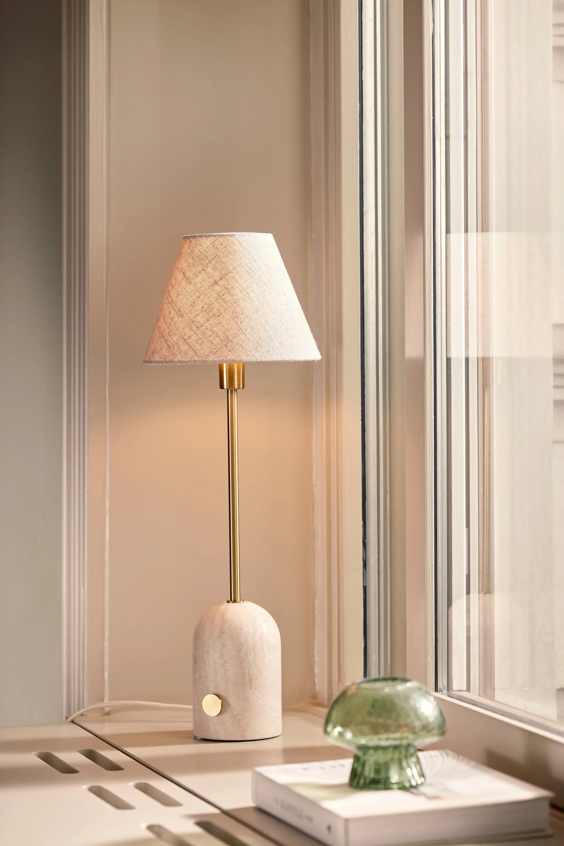 지노 20 테이블 조명, Travertine Globen Lighting | 글로벤라이팅