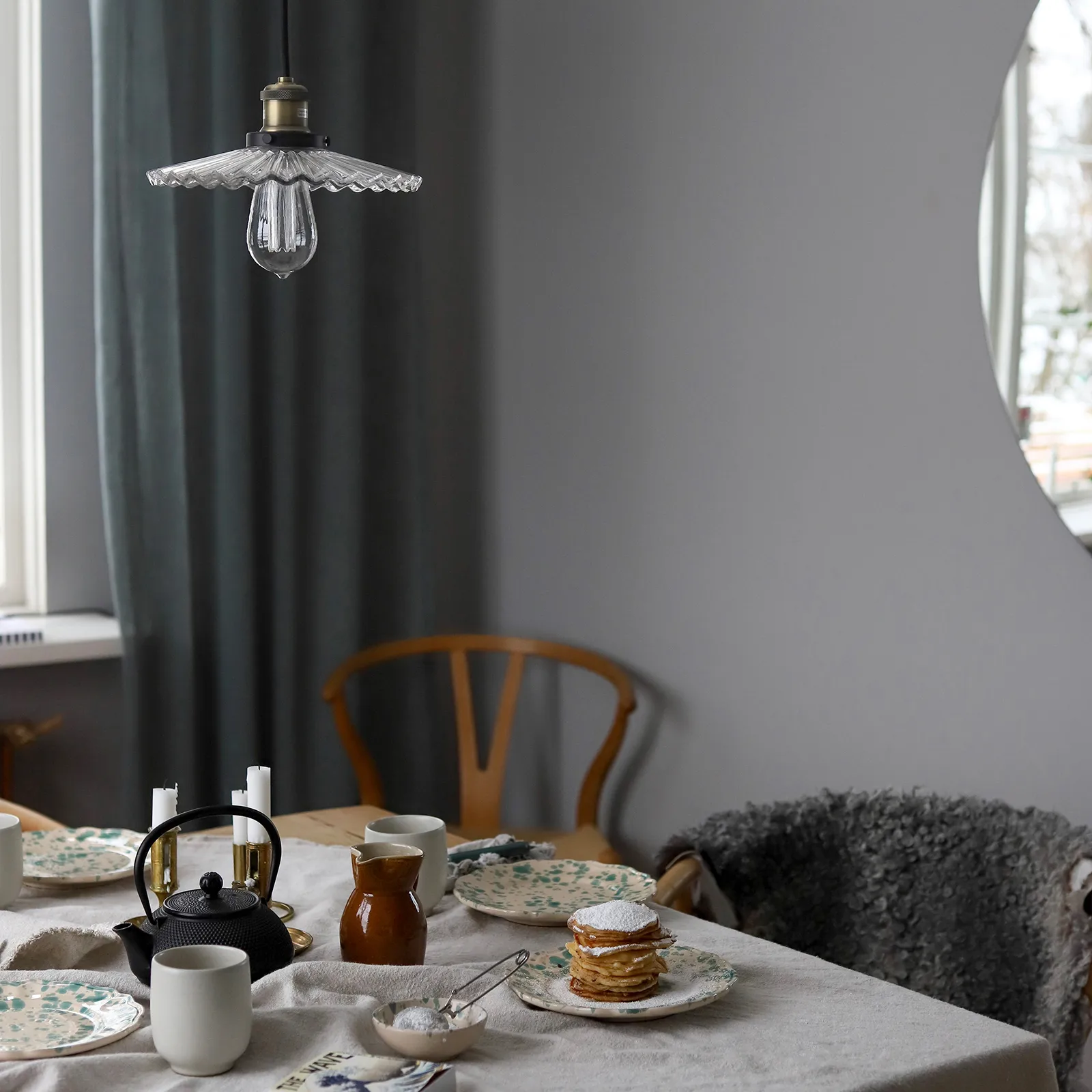 코블러 펜던트 조명 Ø25 cm, clear Globen Lighting | 글로벤라이팅