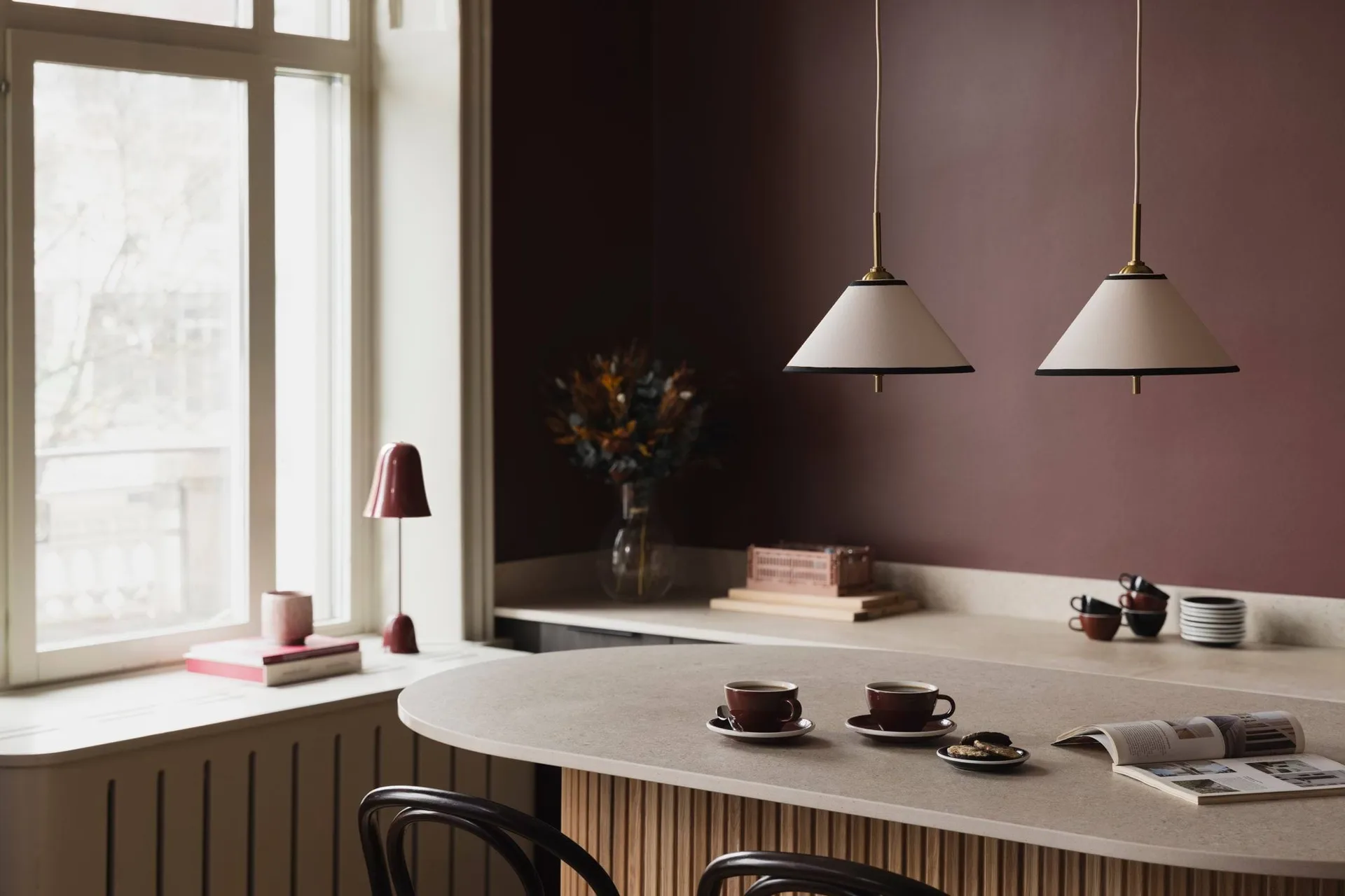 아이리스 펜던트 조명 25, Cream-black (white-gold-coloured) Globen Lighting | 글로벤라이팅