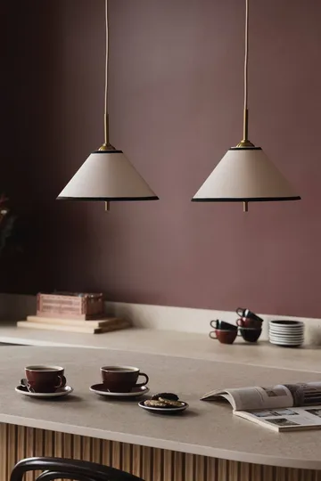 아이리스 펜던트 조명 25 - Cream-black (white-gold-coloured) - Globen Lighting | 글로벤라이팅