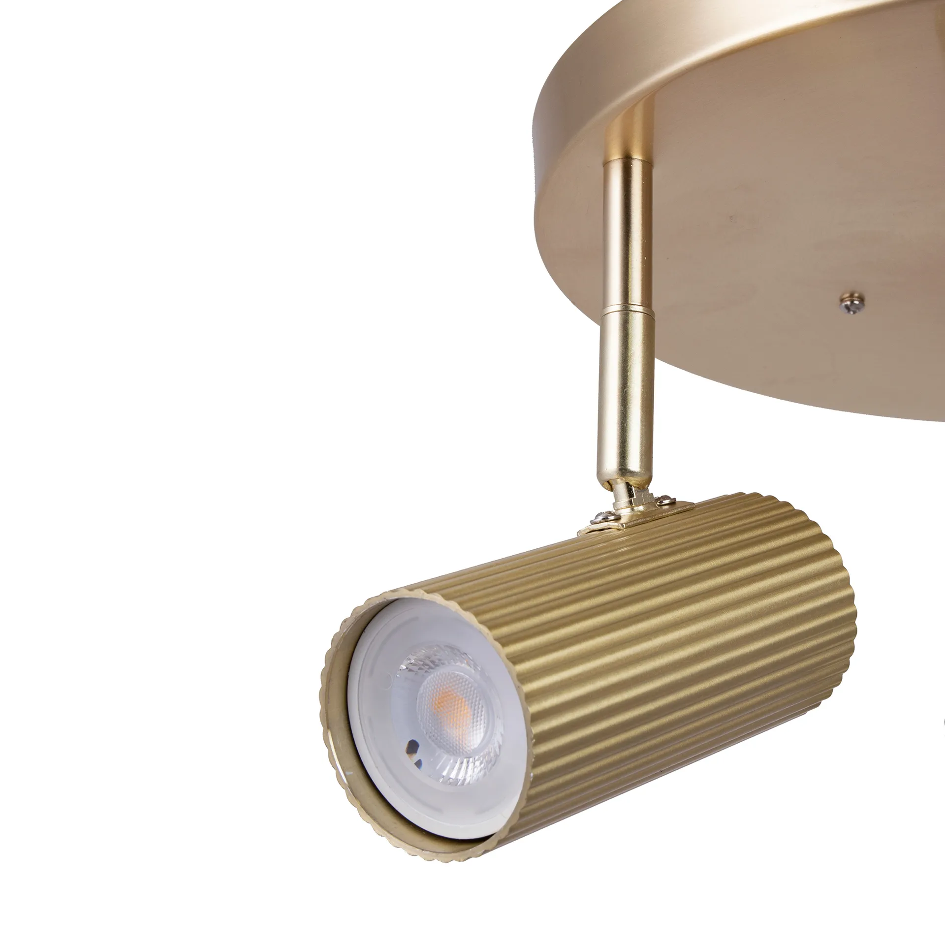 허블 3 천장 조명, Brushed brass Globen Lighting | 글로벤라이팅