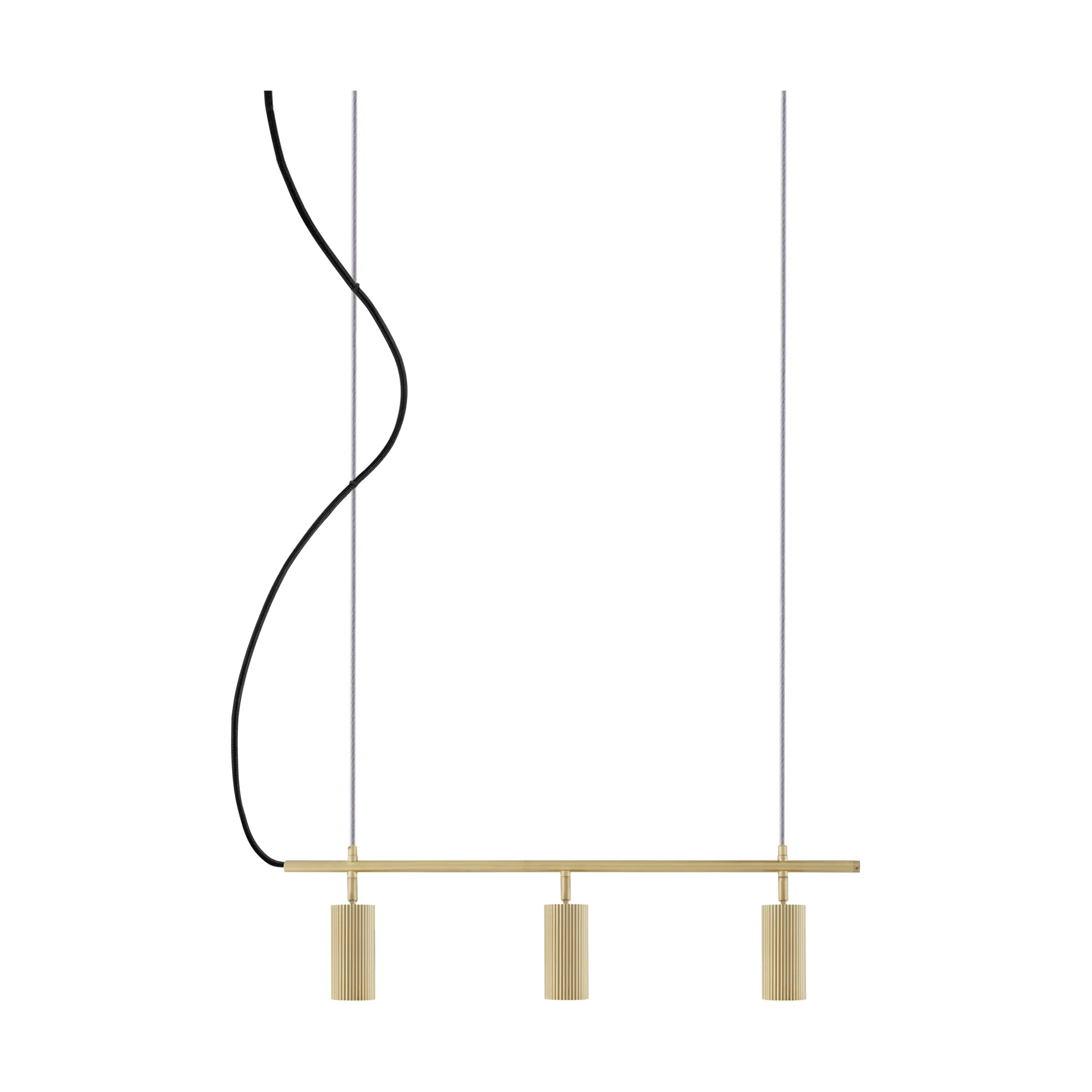 허블 3 롱 천장 조명, Brushed brass Globen Lighting | 글로벤라이팅