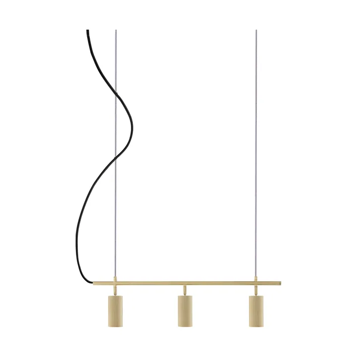 허블 3 롱 천장 조명 - Brushed brass - Globen Lighting | 글로벤라이팅