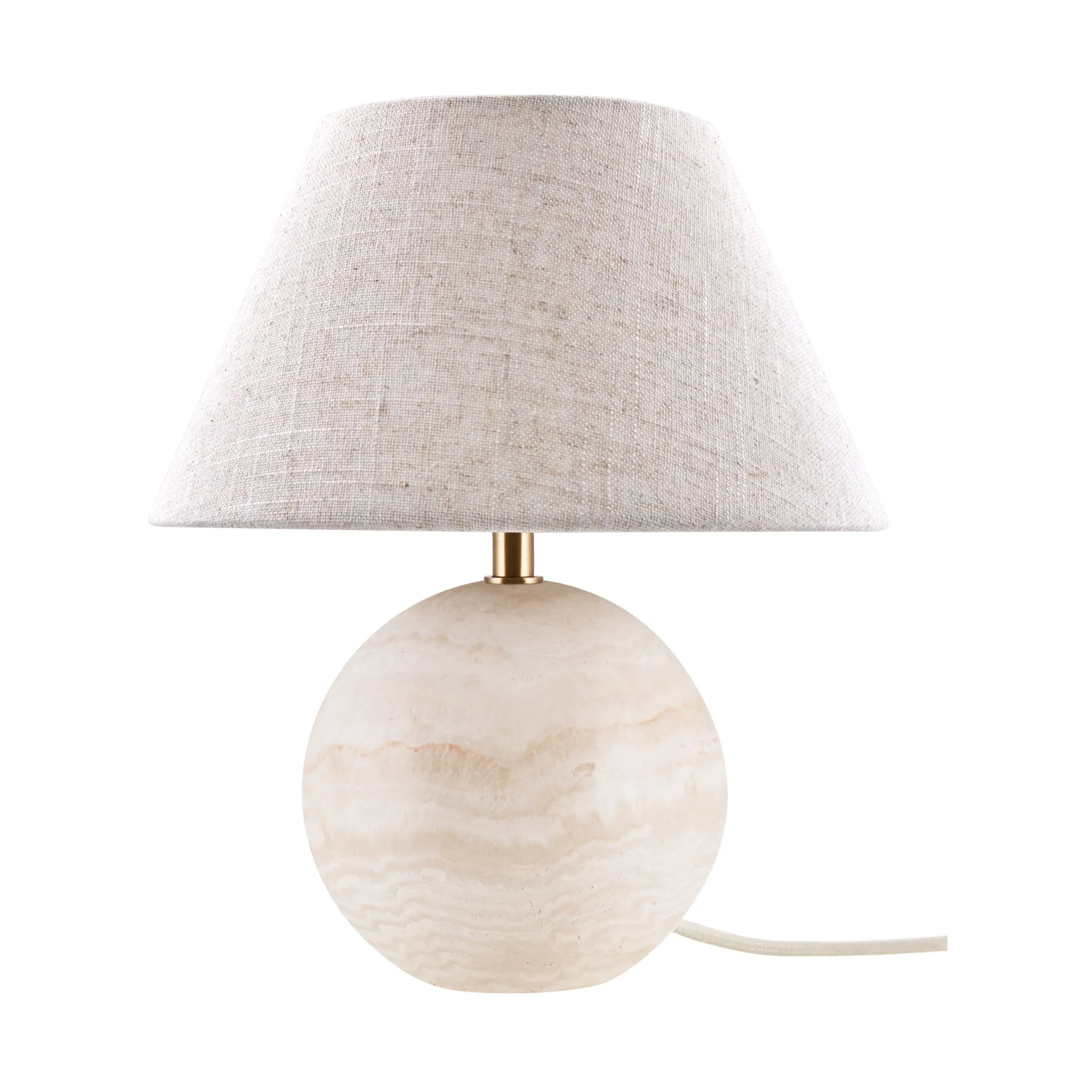 카스텔로 35 테이블 조명, Beige travertine Globen Lighting | 글로벤라이팅