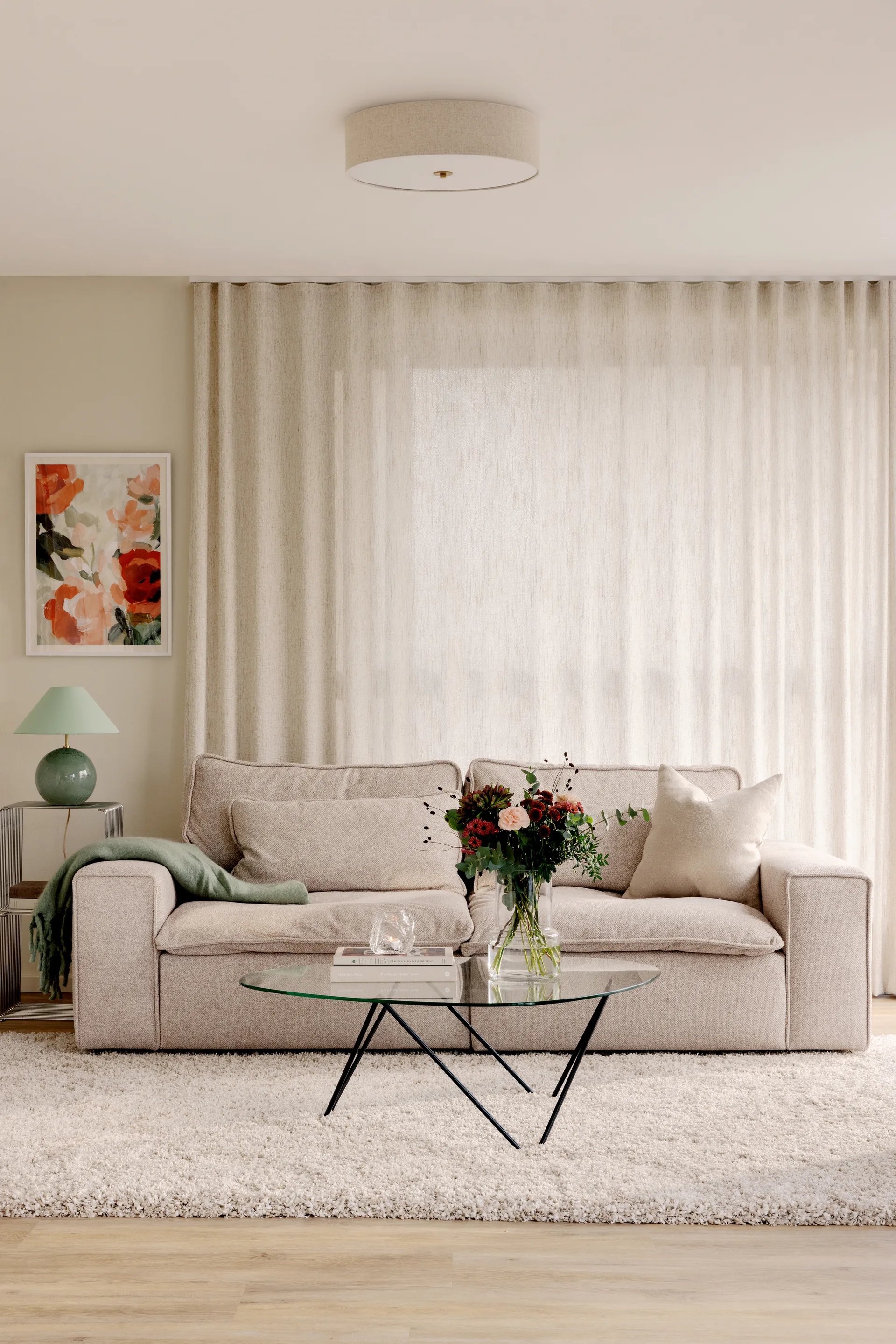 노아 35 천장 조명, Beige Globen Lighting | 글로벤라이팅