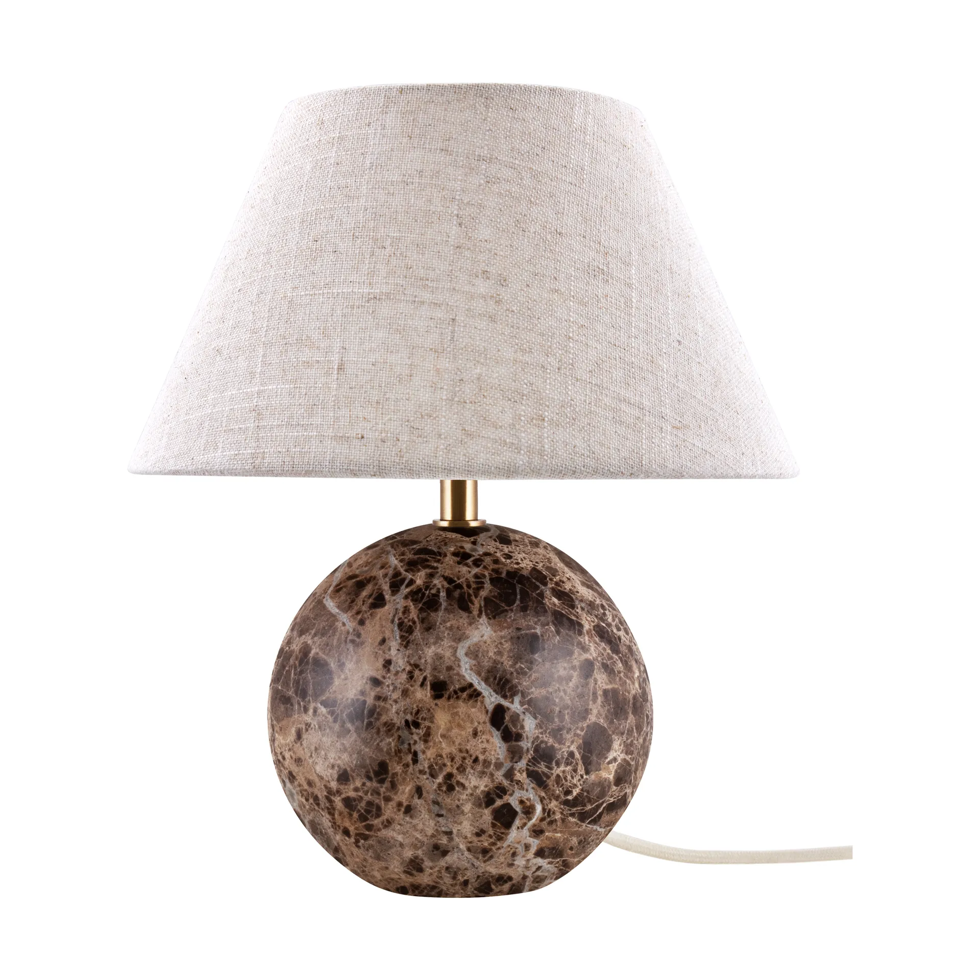 카스텔로 35 테이블 조명, Brown marble Globen Lighting | 글로벤라이팅