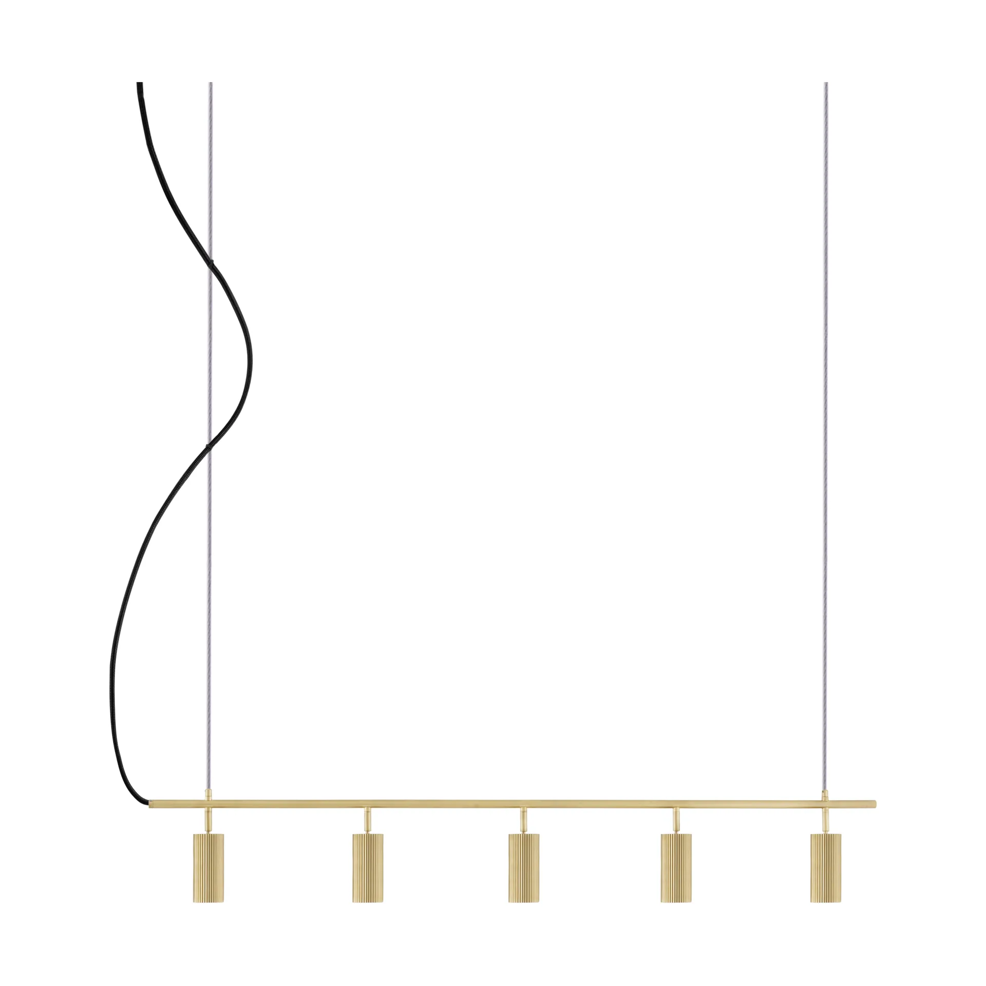 허블 5 롱 천장 조명, Brushed brass Globen Lighting | 글로벤라이팅