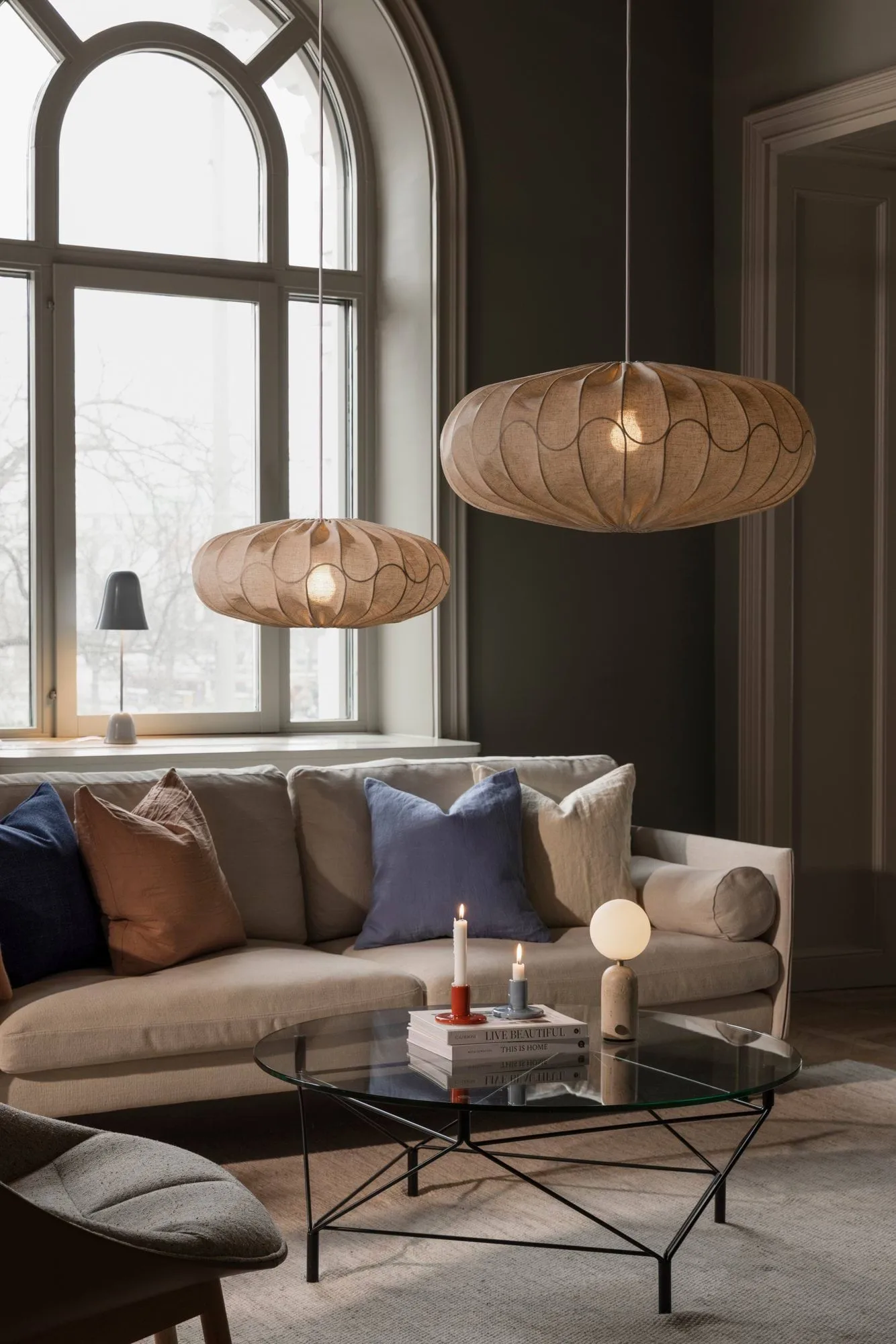 블라드베르크 전등갓 50 cm, Beige Globen Lighting | 글로벤라이팅