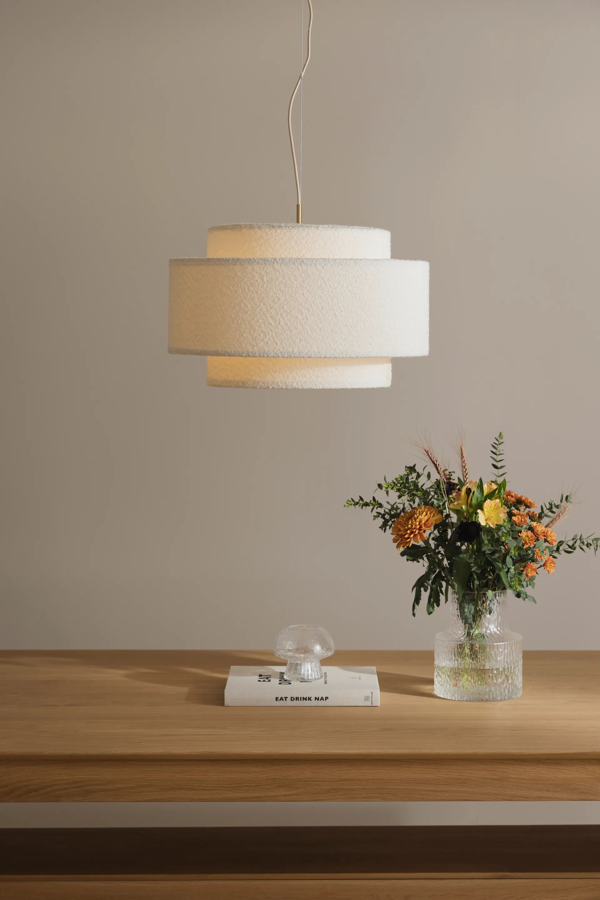 노아 펜던트 조명 Ø50 cm, Bouclé white Globen Lighting | 글로벤라이팅