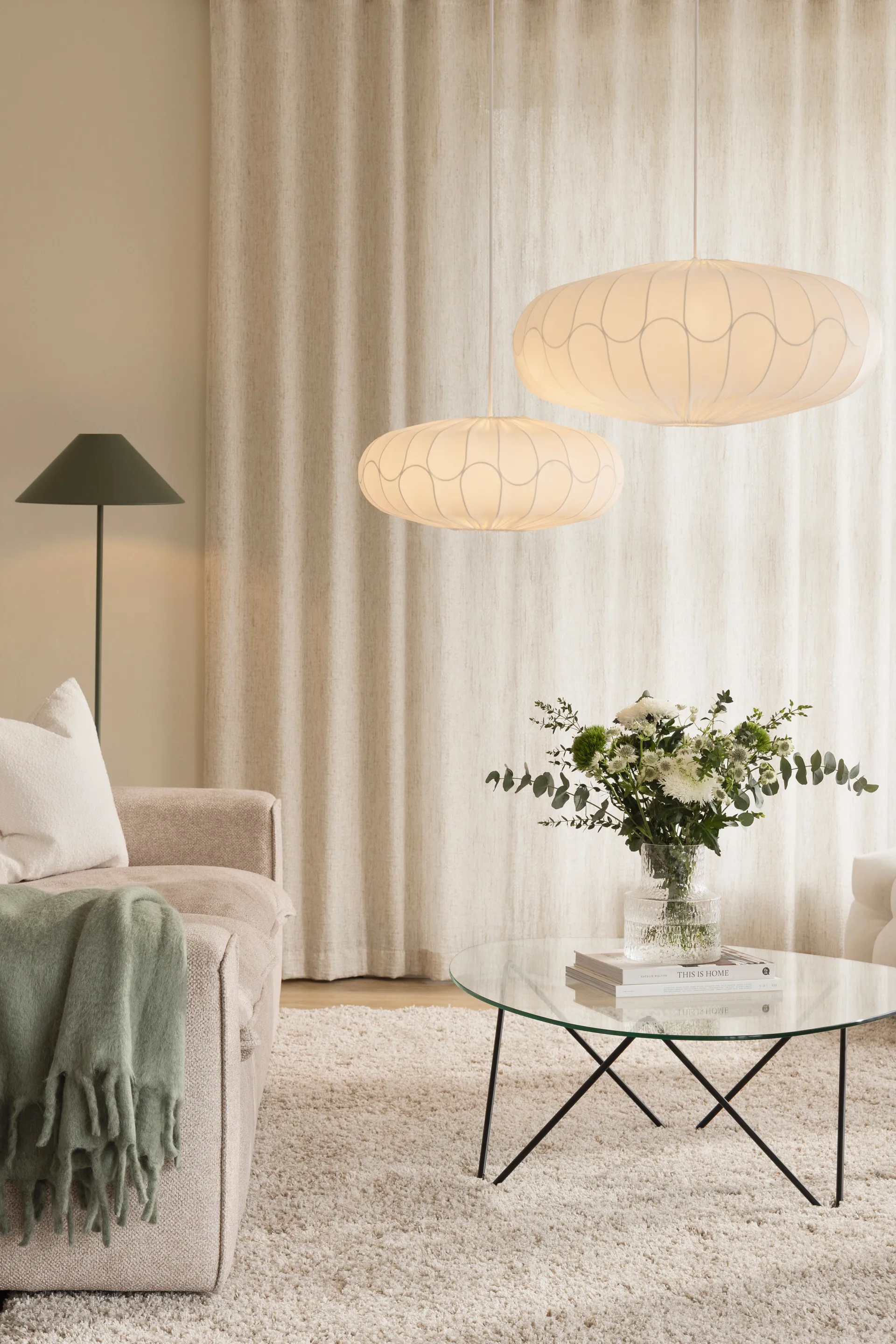 블라드베르크 램프쉐이드 Ø50 cm, White Globen Lighting | 글로벤라이팅