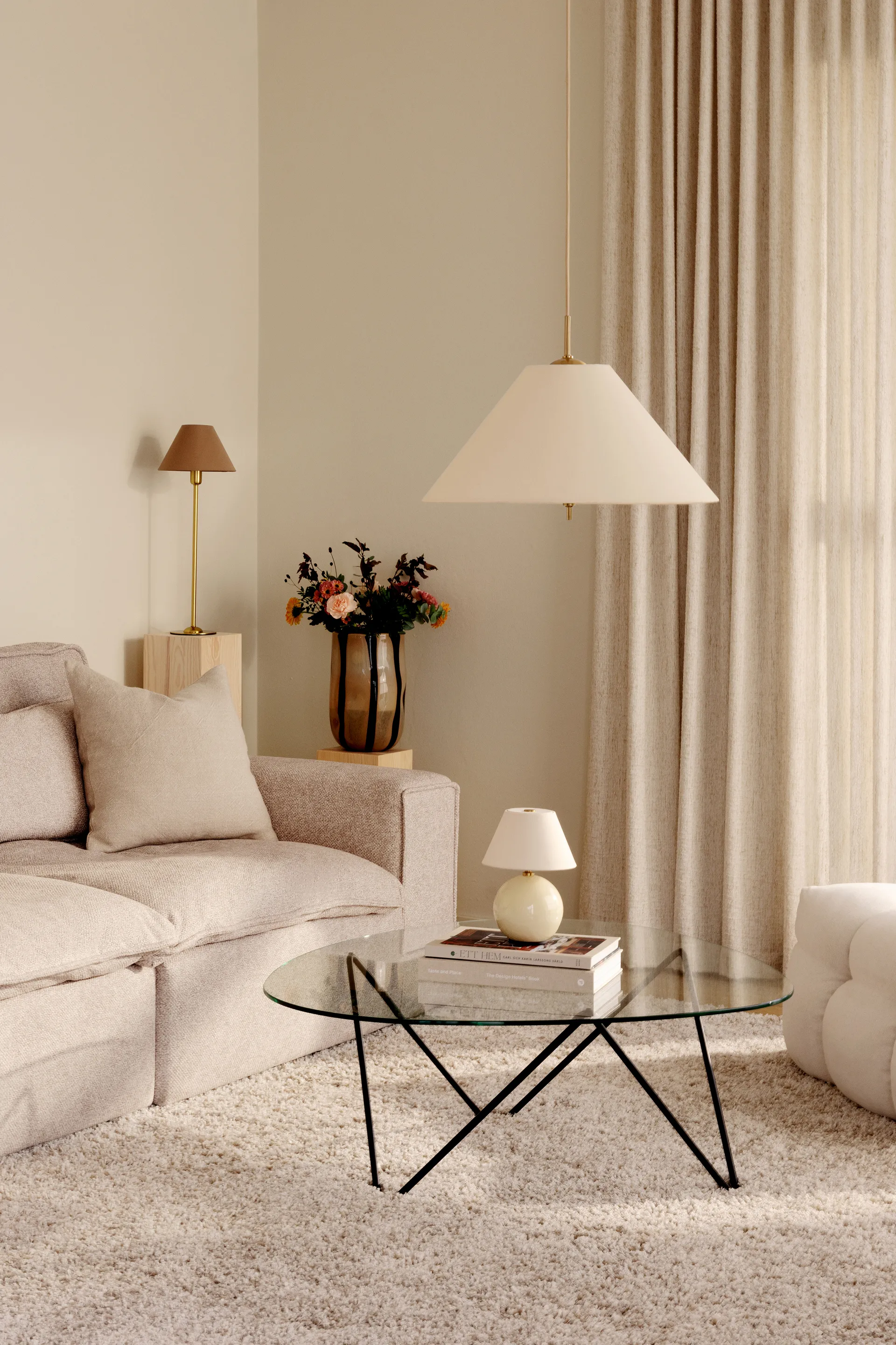 아이리스 펜던트 50, Cream Globen Lighting | 글로벤라이팅