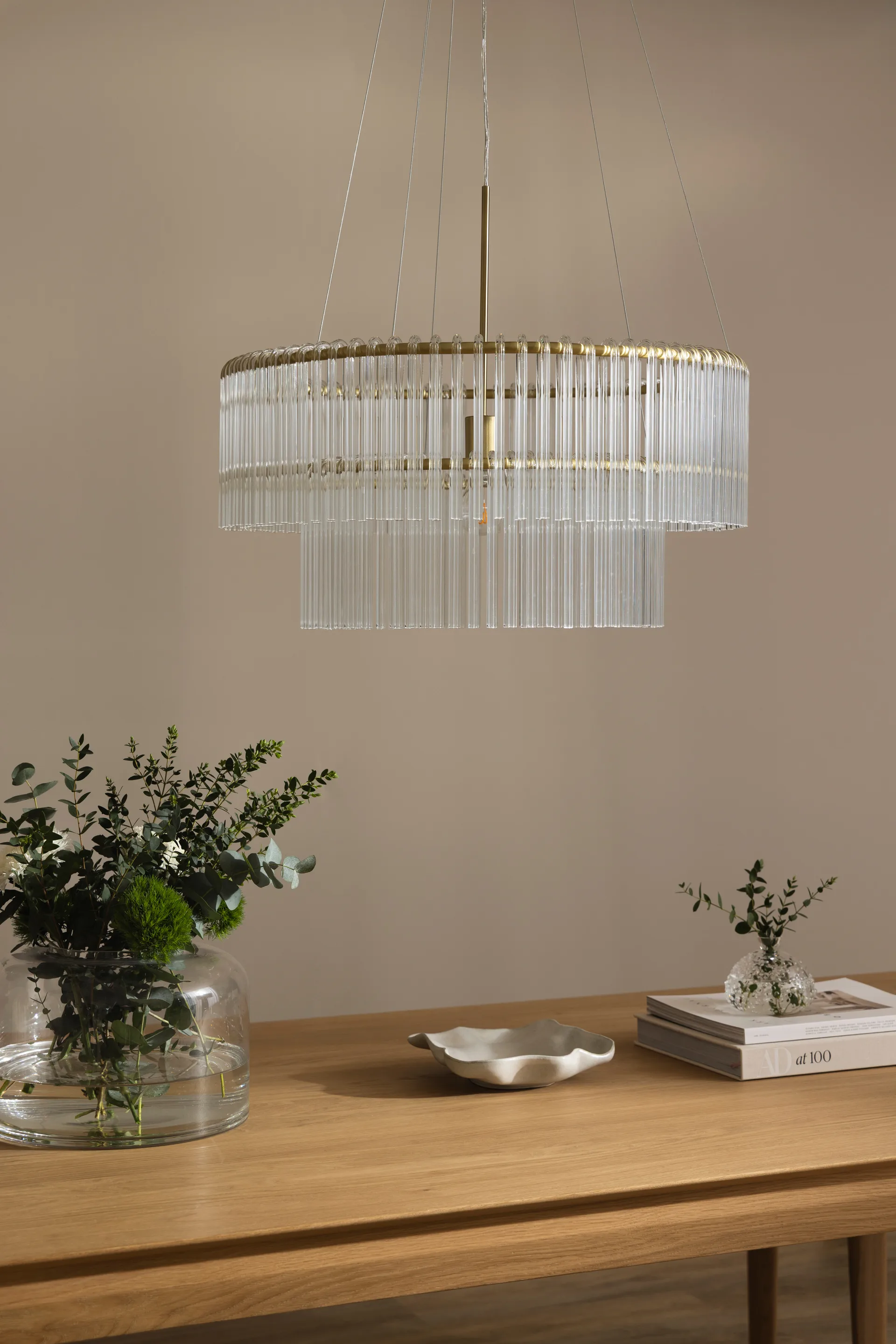 훅 60 펜던트 조명, Clear-brushed brass Globen Lighting | 글로벤라이팅