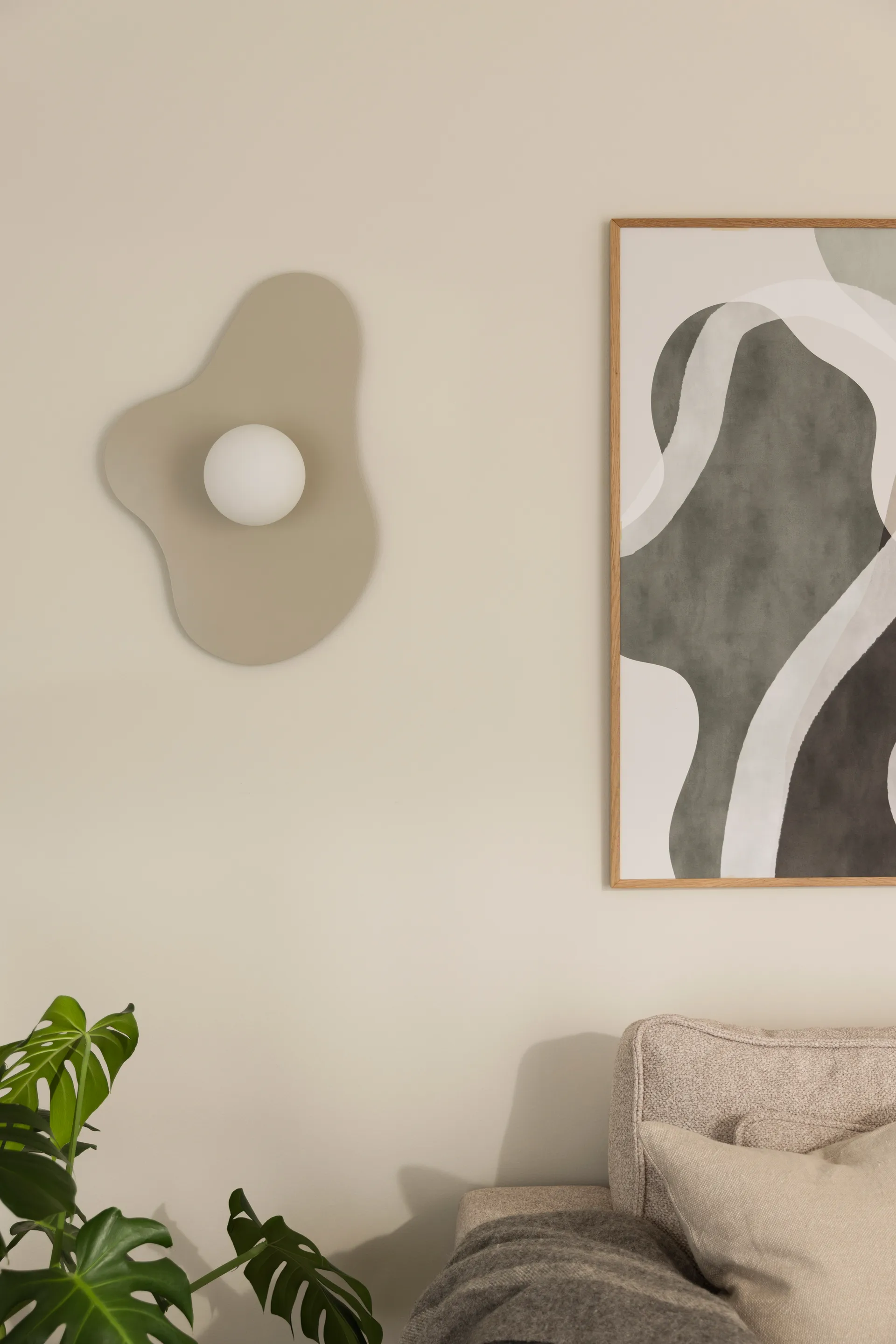 일루전 벽 조명/천장 조명 60 cm, Beige Globen Lighting | 글로벤라이팅