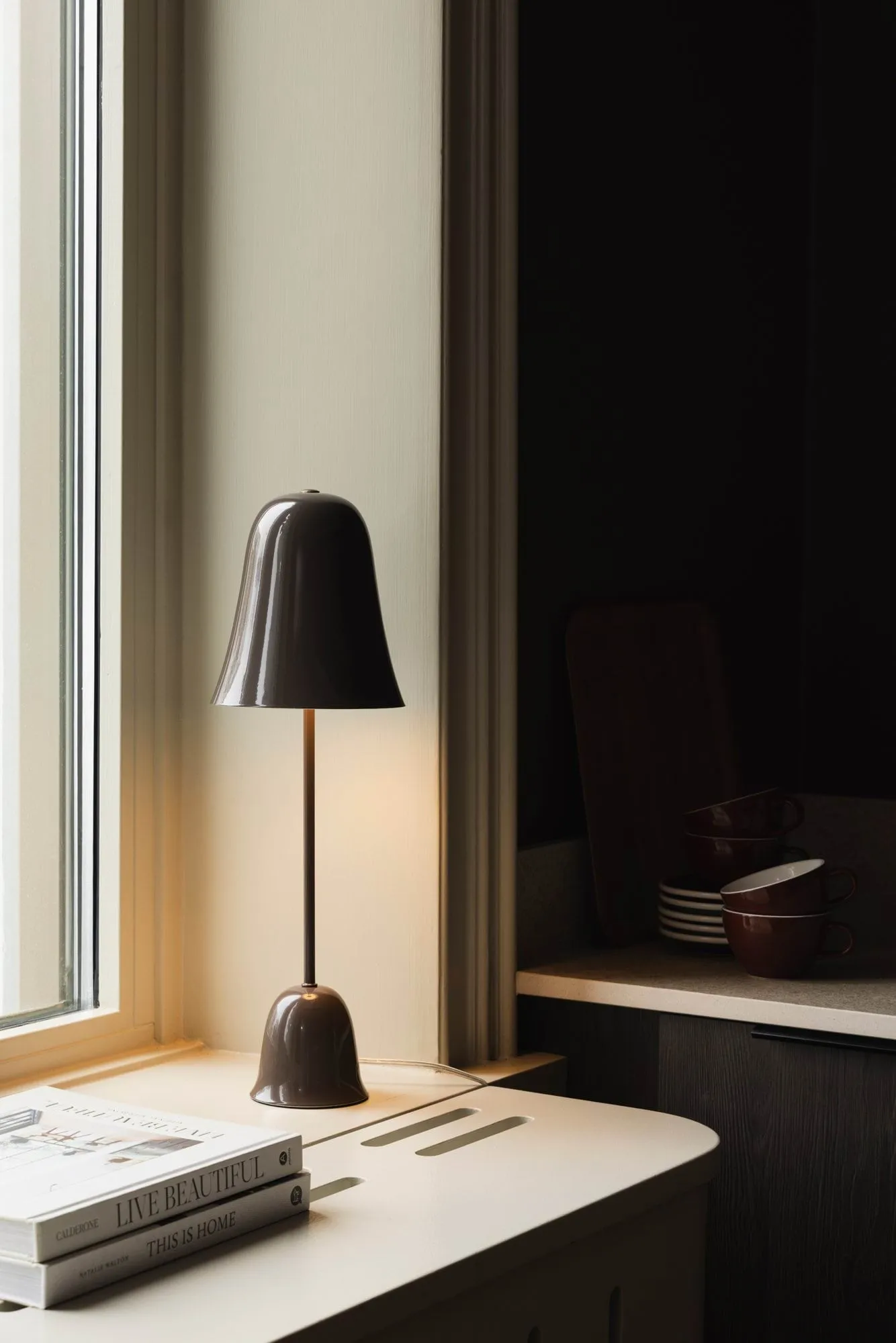 Blåklockan 테이블 조명, Mocha (brown), Ø16xH50 cm Globen Lighting | 글로벤라이팅