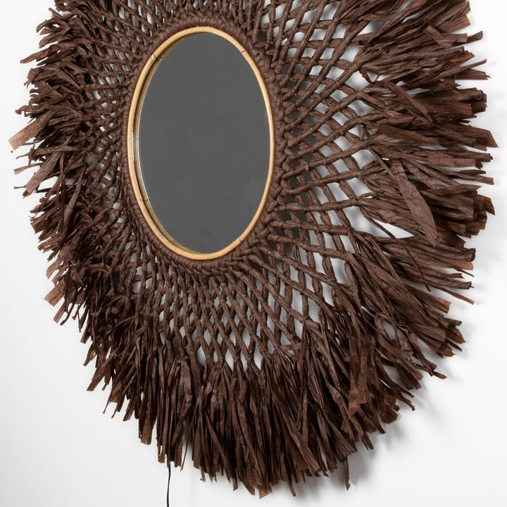 Boho 벽 조명 & 거울 Ø90 cm, brown Globen Lighting | 글로벤라이팅