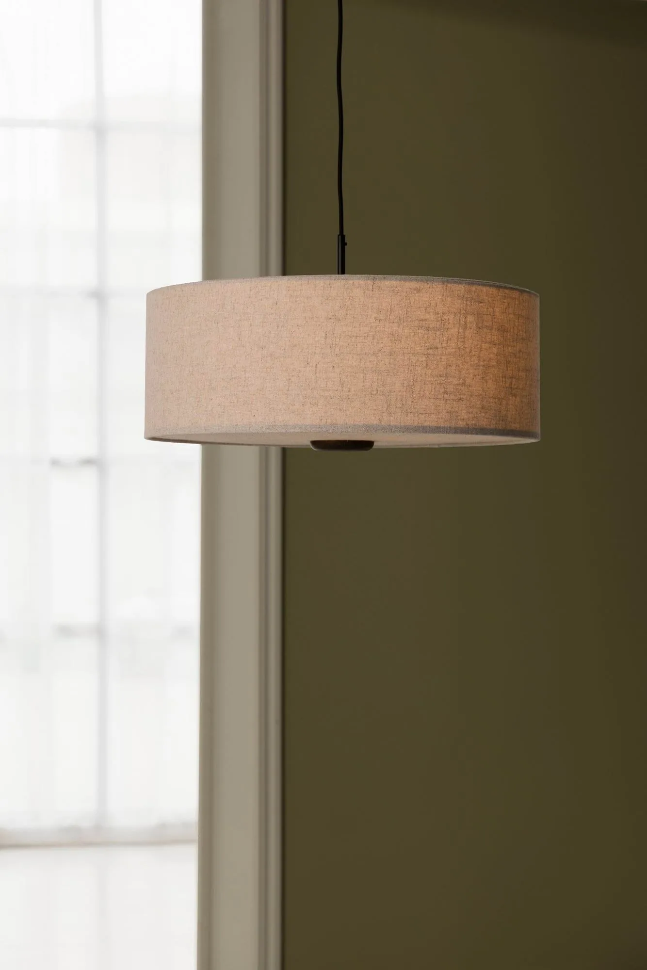 Bosco 펜던트 조명, Beige, brown-stained oak, Ø55 cm Globen Lighting | 글로벤라이팅