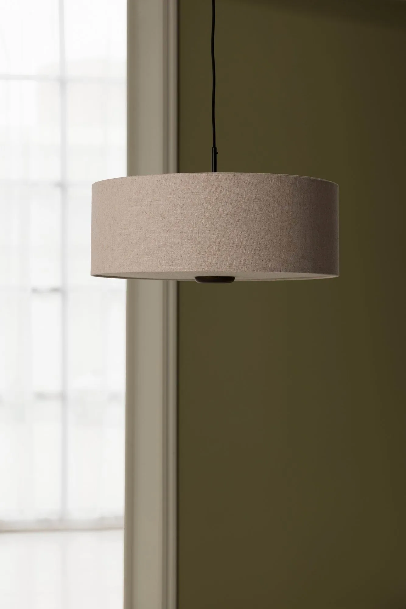 Bosco 펜던트 조명, Beige, brown-stained oak, Ø55 cm Globen Lighting | 글로벤라이팅