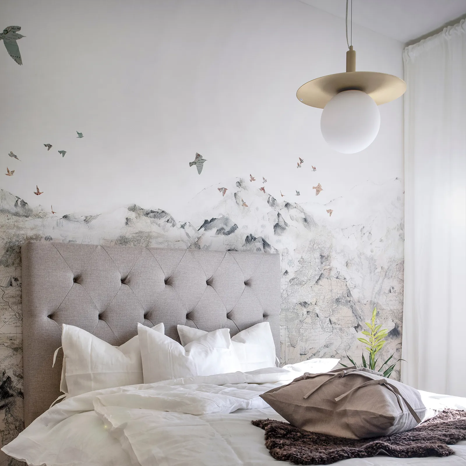 아트데코 펜던트 조명, brass-opal glass Globen Lighting | 글로벤라이팅