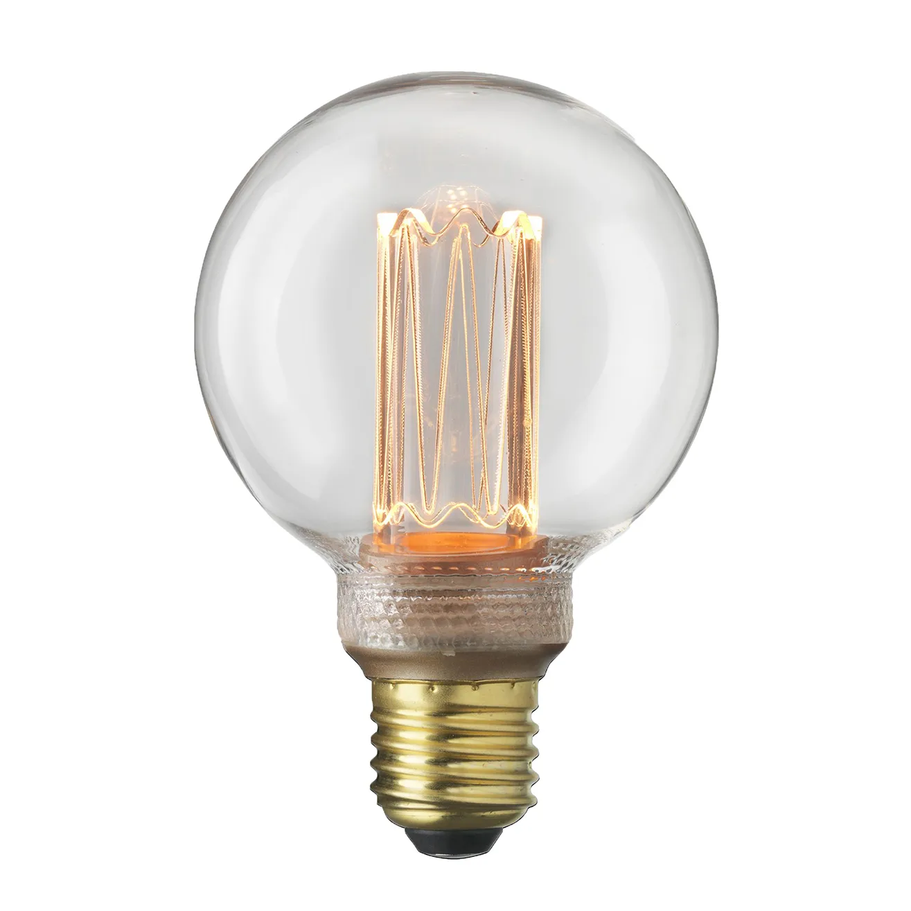 E27 레이저 LED 필라멘트 글로브 전구, Clear Globen Lighting | 글로벤라이팅