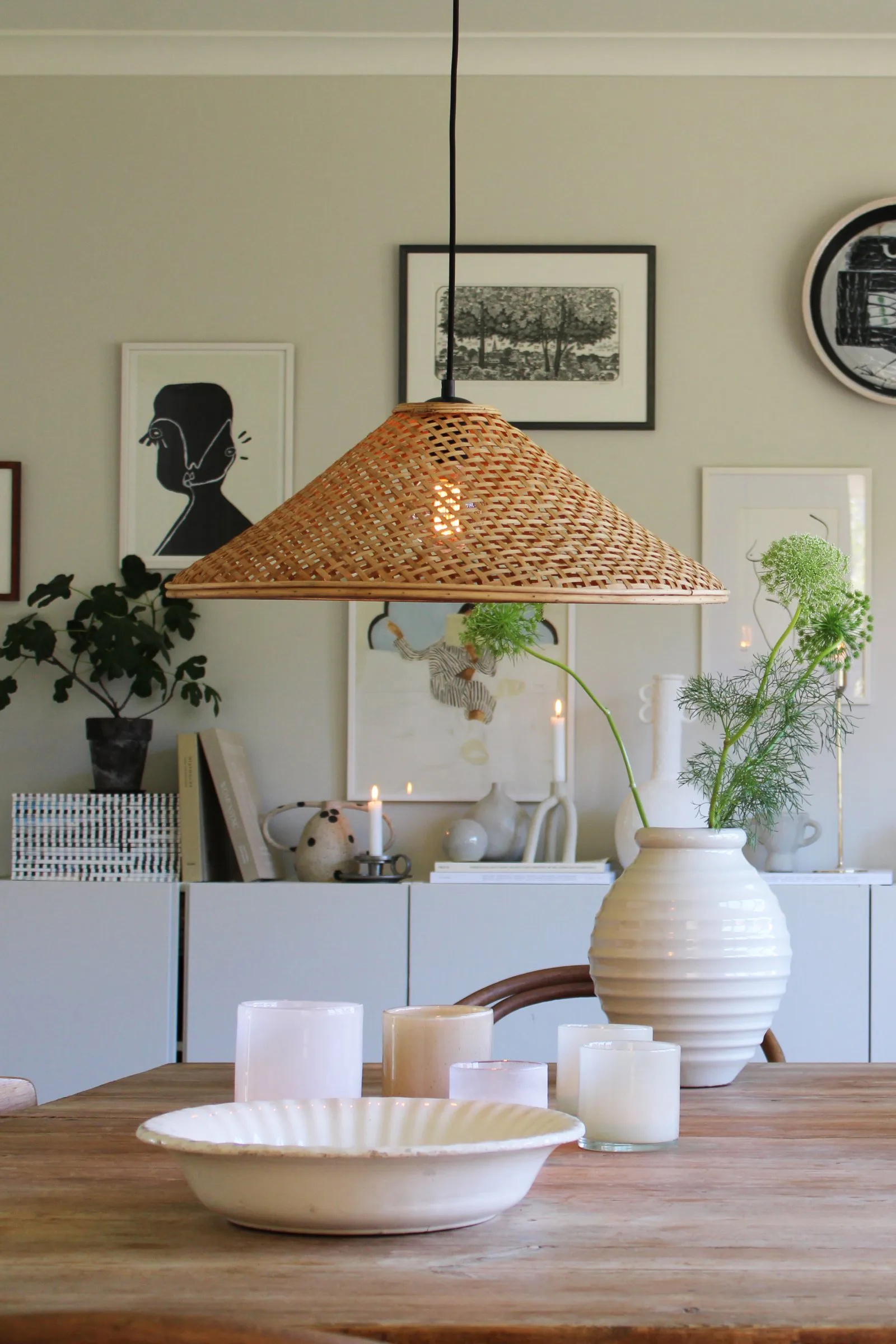 Jakarta 전등갓 Ø55 cm, Natural Globen Lighting | 글로벤라이팅