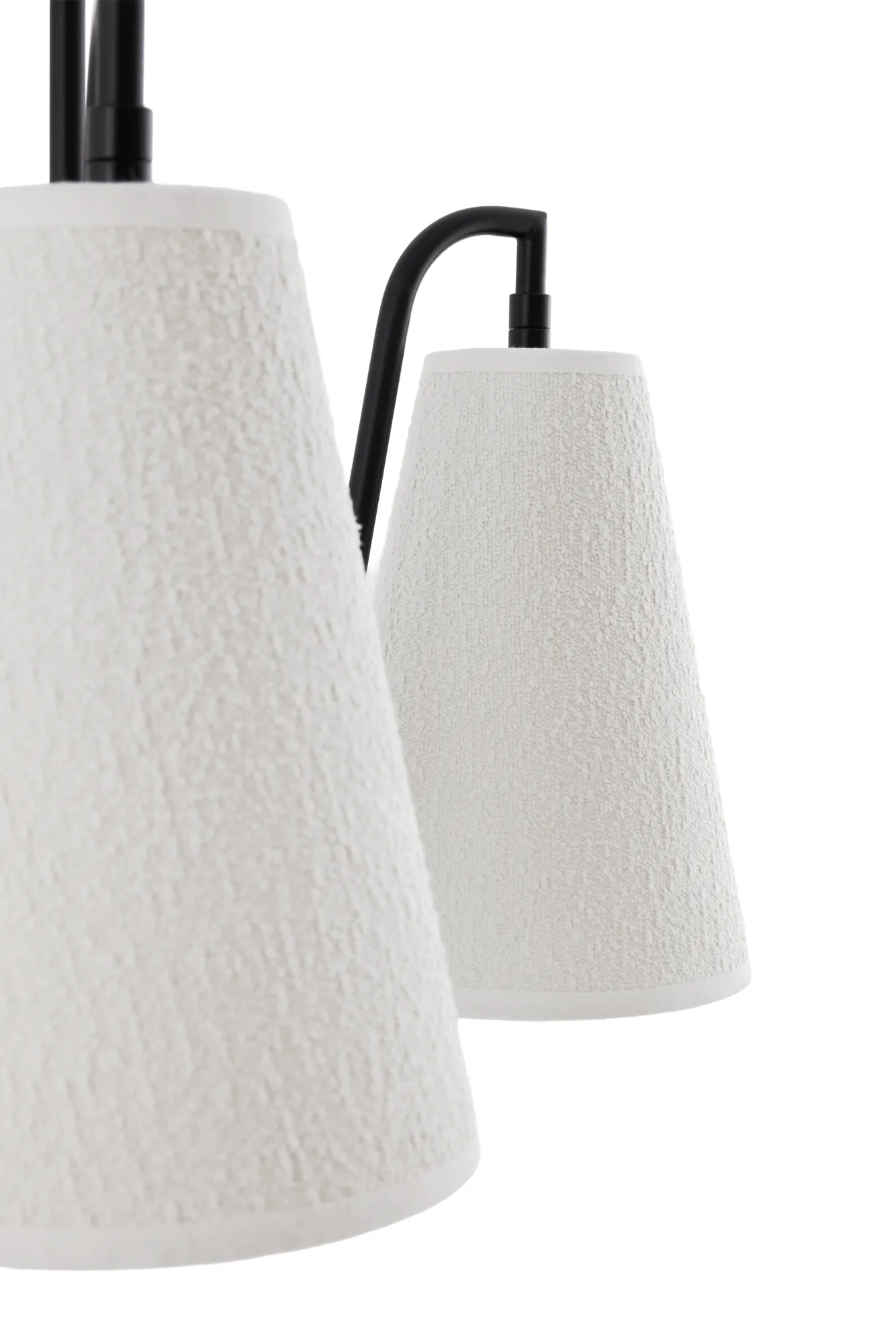Lou 펜던트 조명, 5, White bouclé-black, 67x67 cm Globen Lighting | 글로벤라이팅