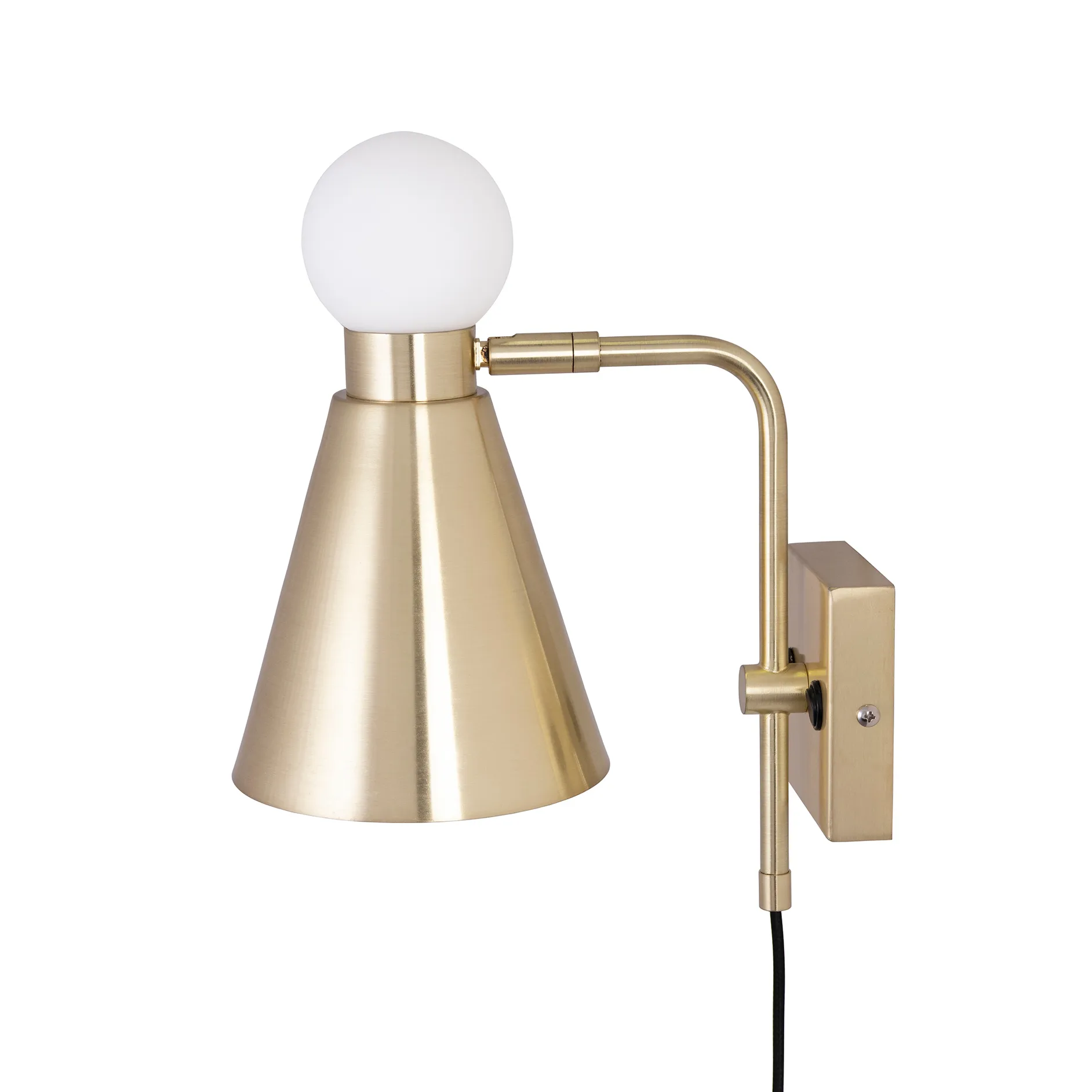 Ludo 벽 조명, brushed brass Globen Lighting | 글로벤라이팅