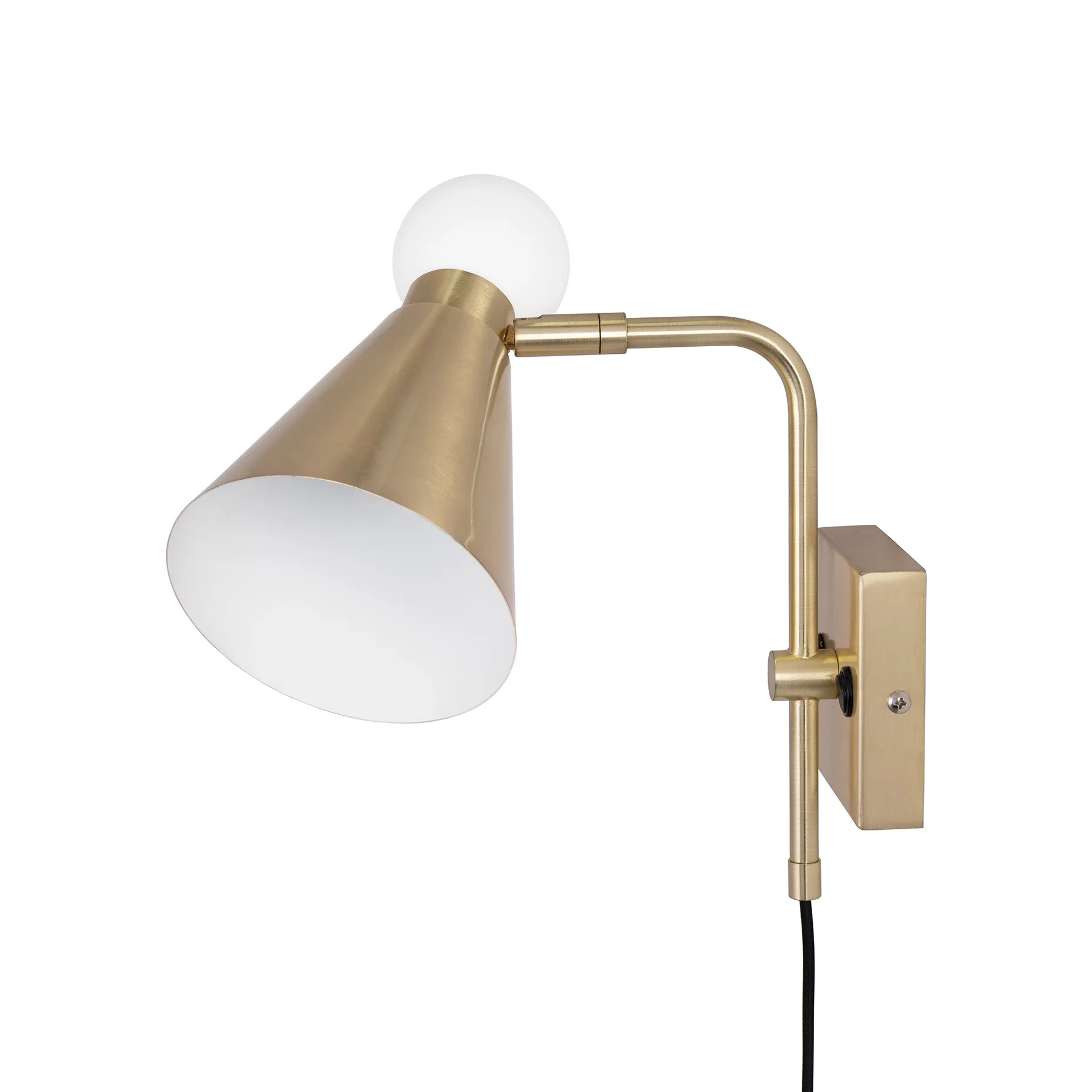 Ludo 벽 조명, brushed brass Globen Lighting | 글로벤라이팅