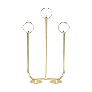 Natale 3 대림절 캔들 홀더 - Brass - Globen Lighting | 글로벤라이팅