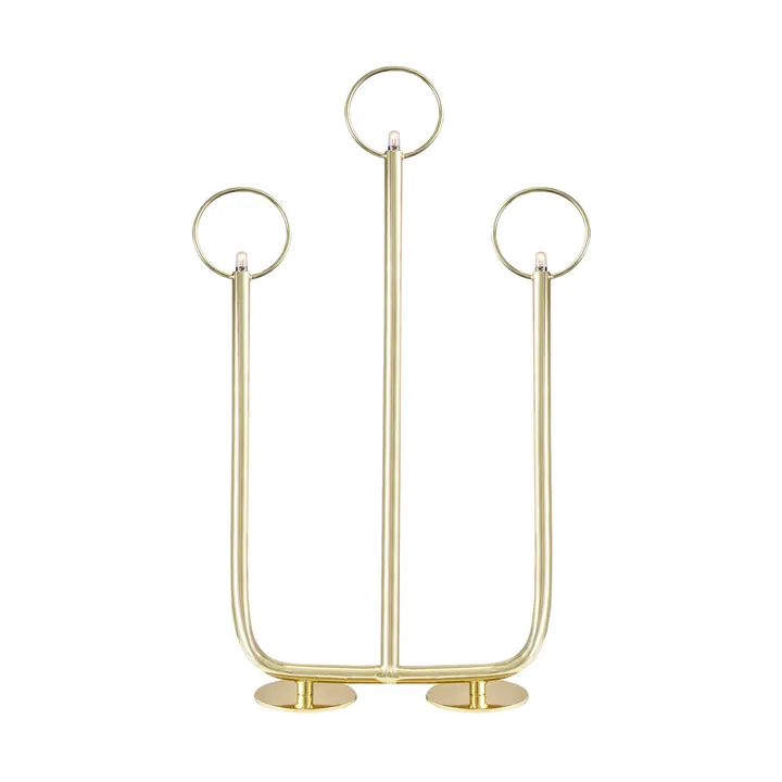 Natale 3 대림절 캔들 홀더 - Brass - Globen Lighting | 글로벤라이팅