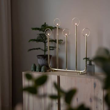 Natale 5 대림절 캔들 홀더 - White - Globen Lighting | 글로벤라이팅