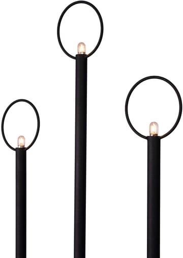 Natale 7 대림절 캔들 조명 - Black - Globen Lighting | 글로벤라이팅