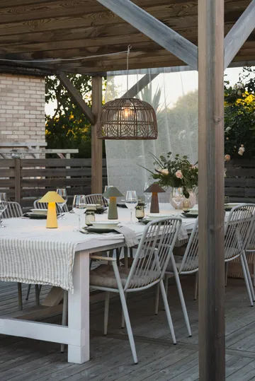 카네스 무선 테이블 조명 - Oat yellow - Globen Lighting | 글로벤라이팅