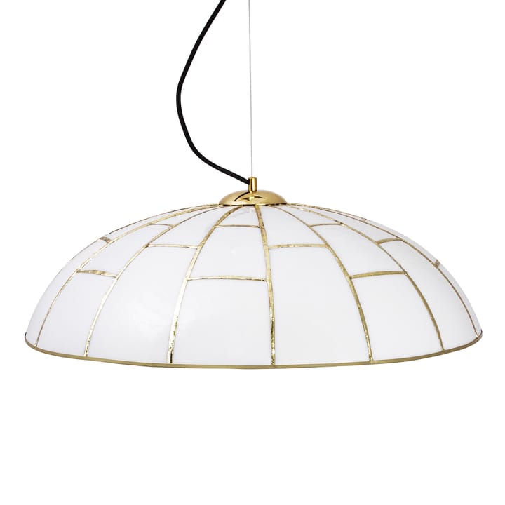 Ombrello 펜던트 조명 Ø60 cm white glass - Brass - Globen Lighting | 글로벤라이팅