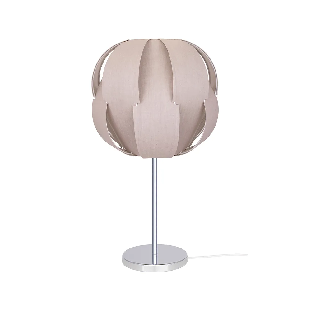 Pavot 25 테이블 조명, Beige, chrome stand Globen Lighting | 글로벤라이팅