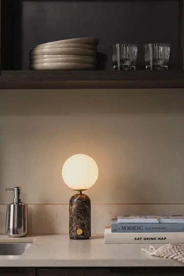 Torrano 무선 테이블 조명 - 브라운 대리석, 27,5 cm - Globen Lighting | 글로벤라이팅