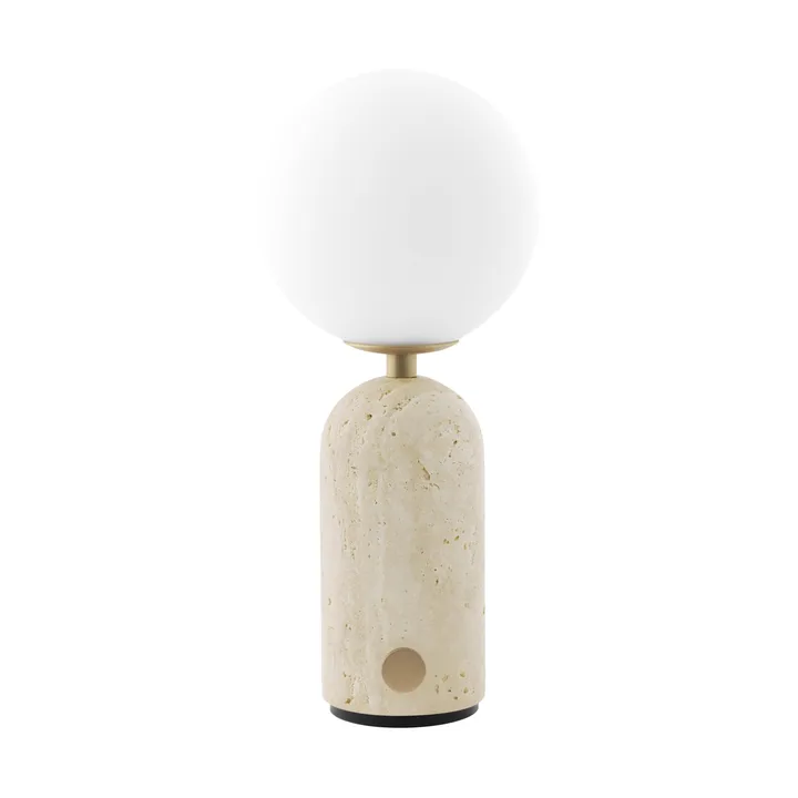 Torrano 무선 테이블 조명 - Beige travertine, 27,5 cm - Globen Lighting | 글로벤라이팅