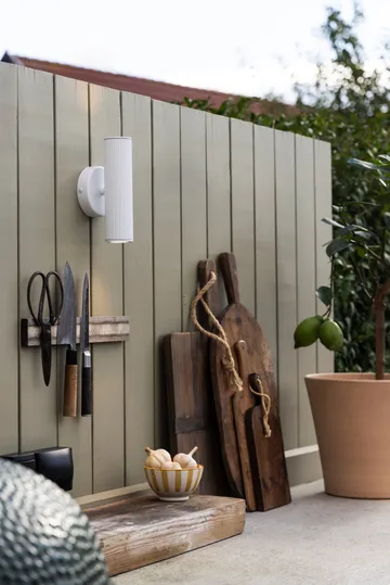 허블 업/다운 파사드 벽 조명 - White - Globen Lighting | 글로벤라이팅