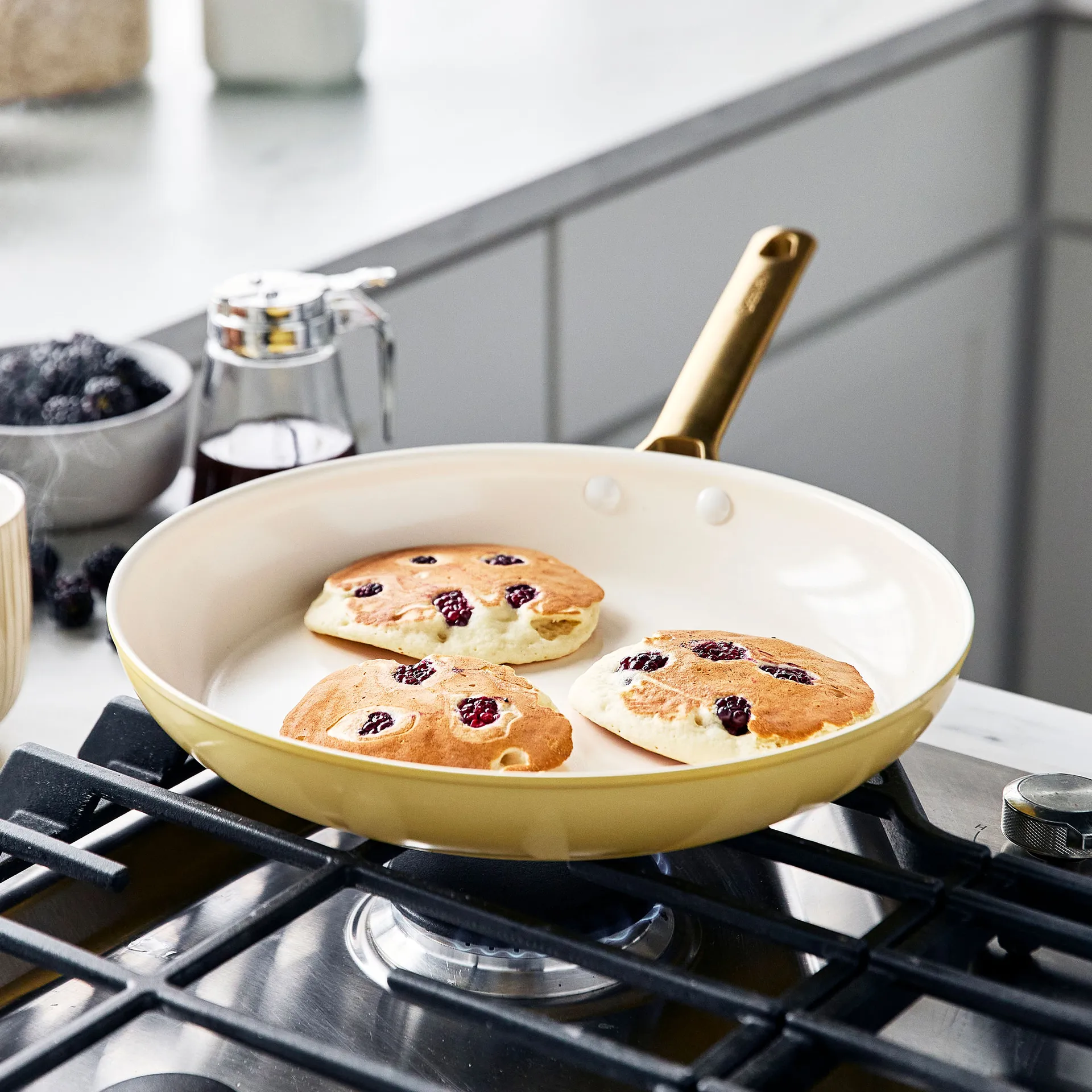 Padova 캐서롤 & 프라이팬 세트 10 parts, Sunshine yellow GreenPan | 그린팬