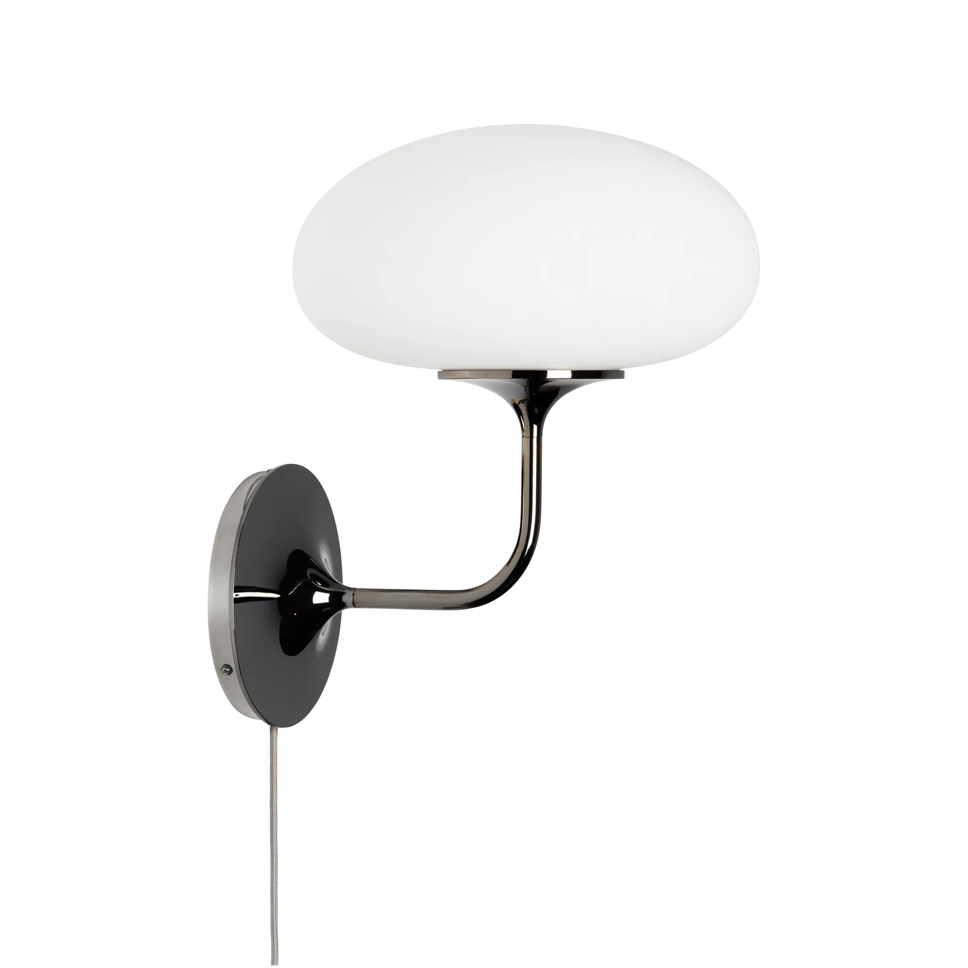 스템라이트 벽 조명, Black chrome-frosted glass GUBI | 구비