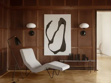 스템라이트 벽 조명 - Black chrome-frosted glass - GUBI | 구비