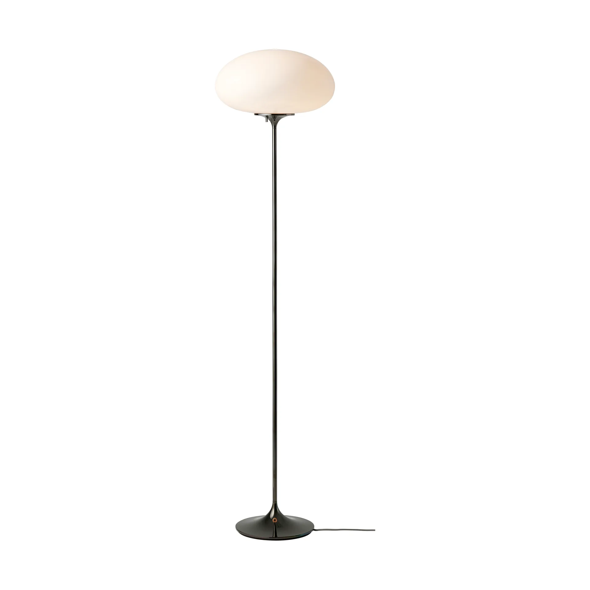 스템라이트 플로어 조명, Black Chrome-Opal Glass, 150 cm GUBI | 구비