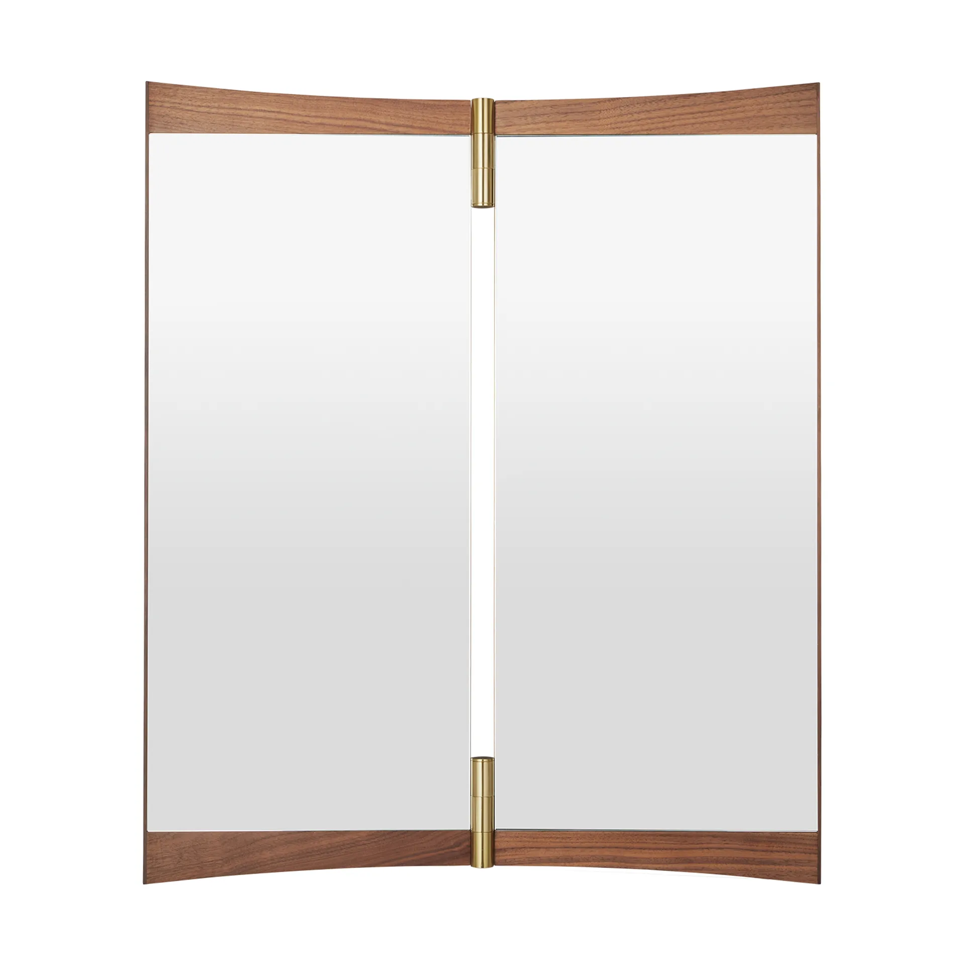 Vanity 거울 2, Walnut-brass GUBI | 구비